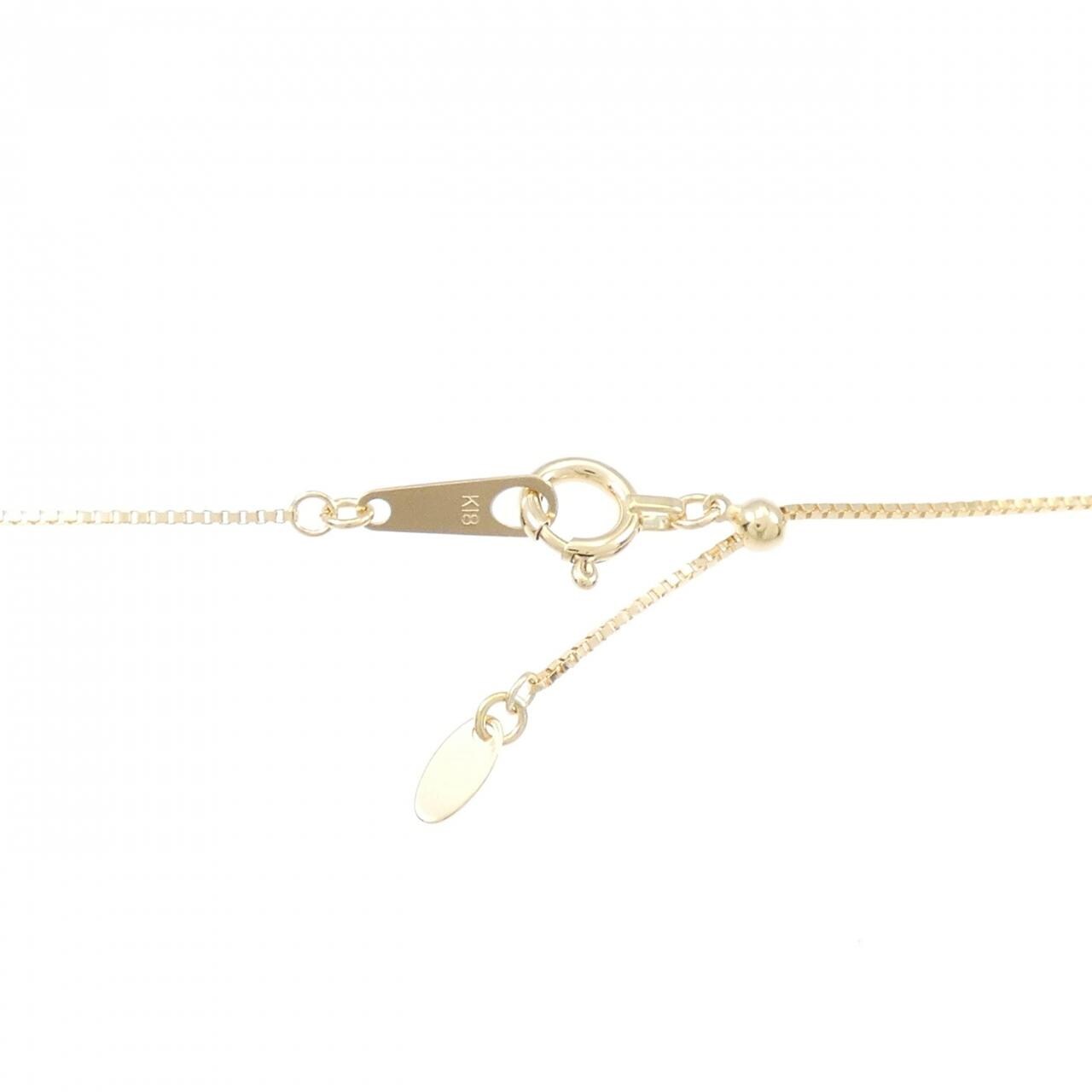 コメ兵｜【新品】K18YG フラワー ダイヤモンド ネックレス 1.00CT  