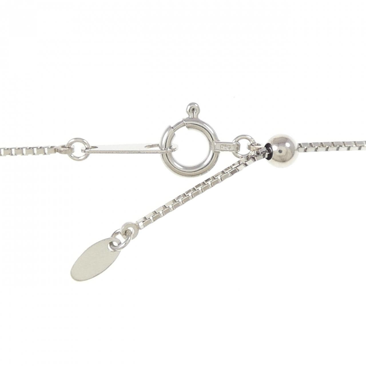 PT900/PT850 Diamond Necklace 1.017CT LBY VS2 Fancy Cut