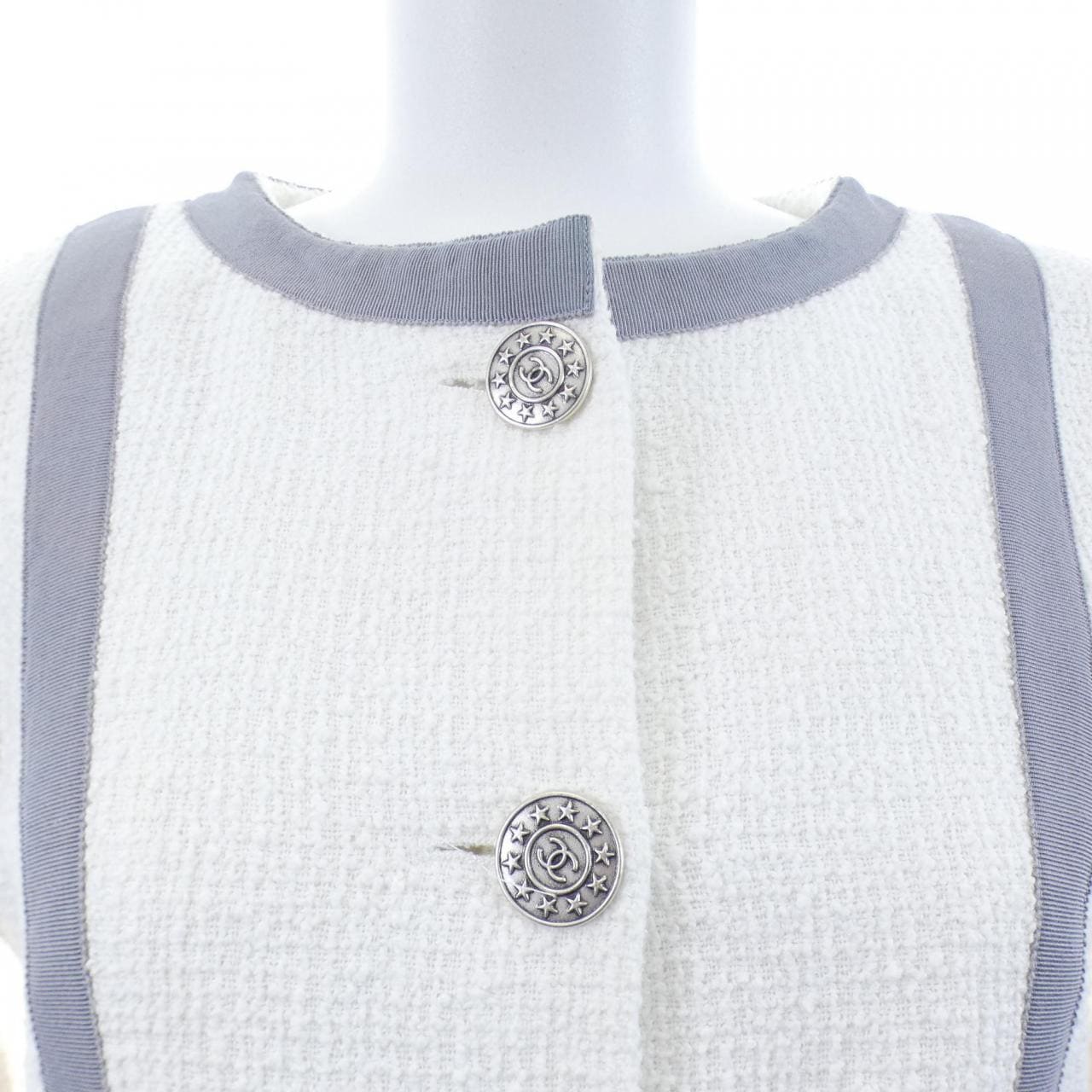 シャネル CHANEL P45580V31742 ノーカラージャケット