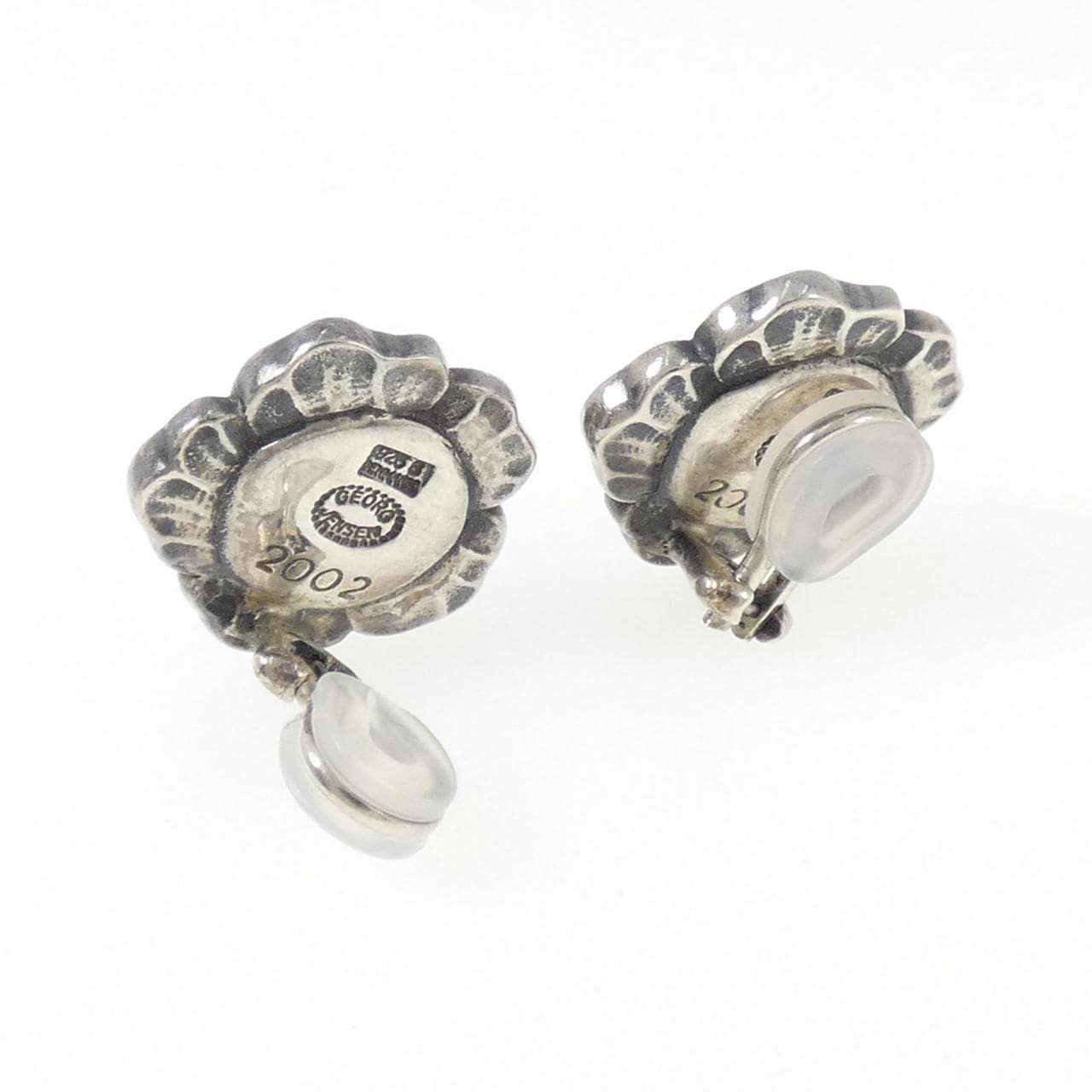 ジョージ ジェンセン ガーネット イヤリング