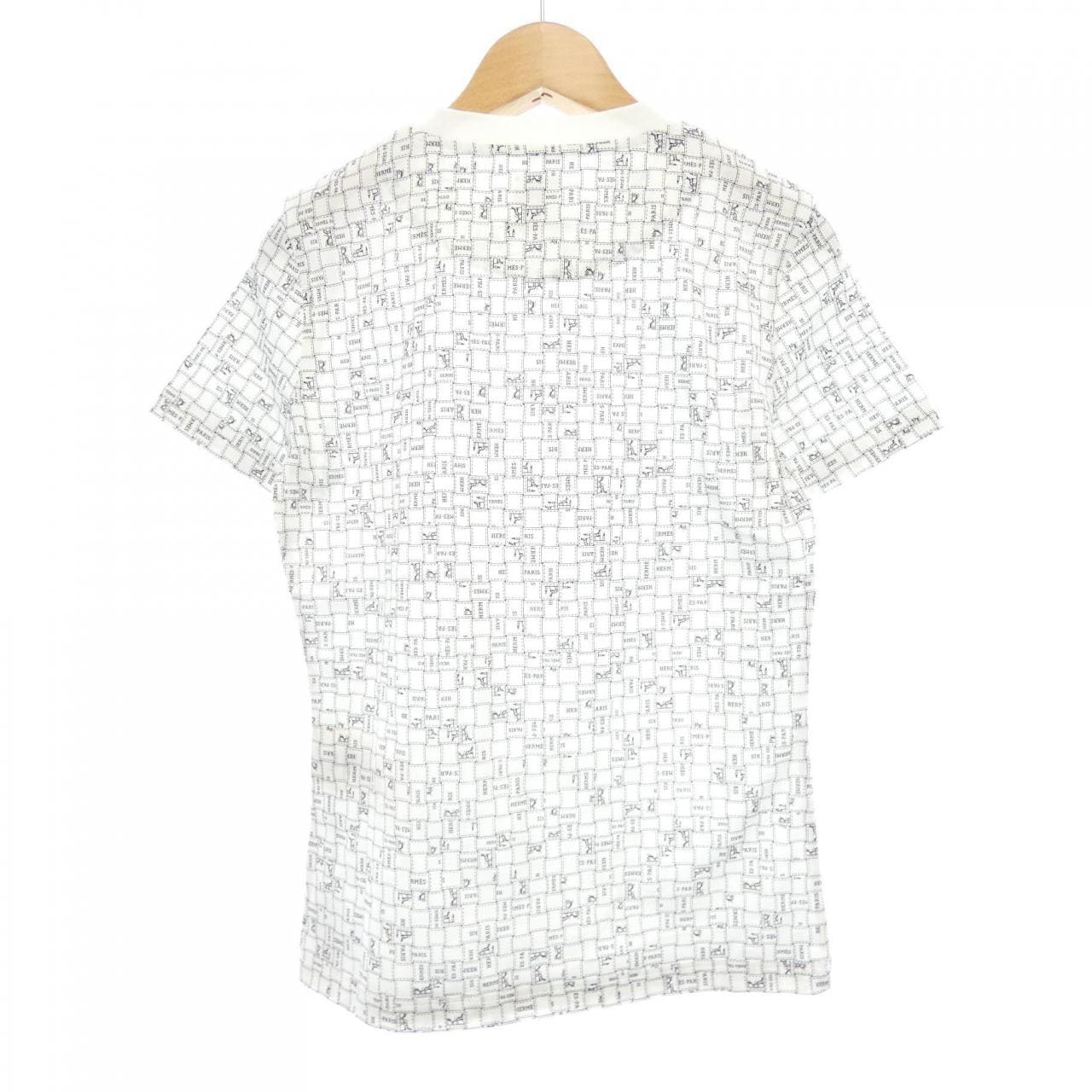 エルメス HERMES BOLDUC AU CARRE ボルデュックチェック 5E4645DK Tシャツ