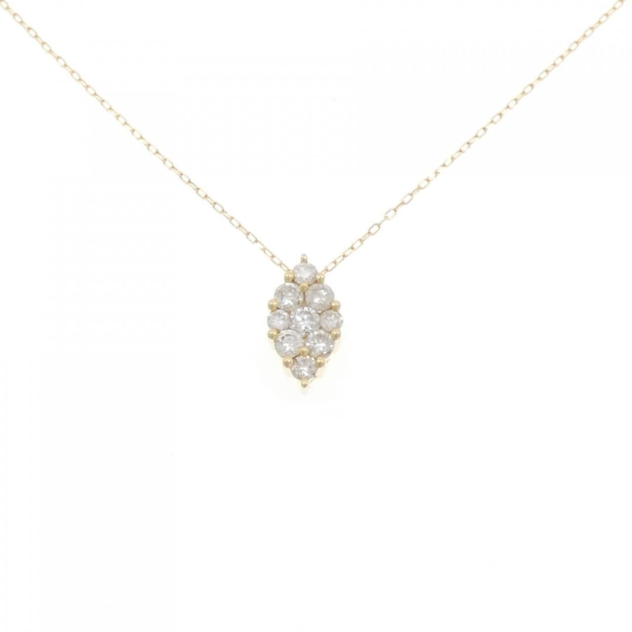 K18YG ダイヤモンド ネックレス 0.50CT