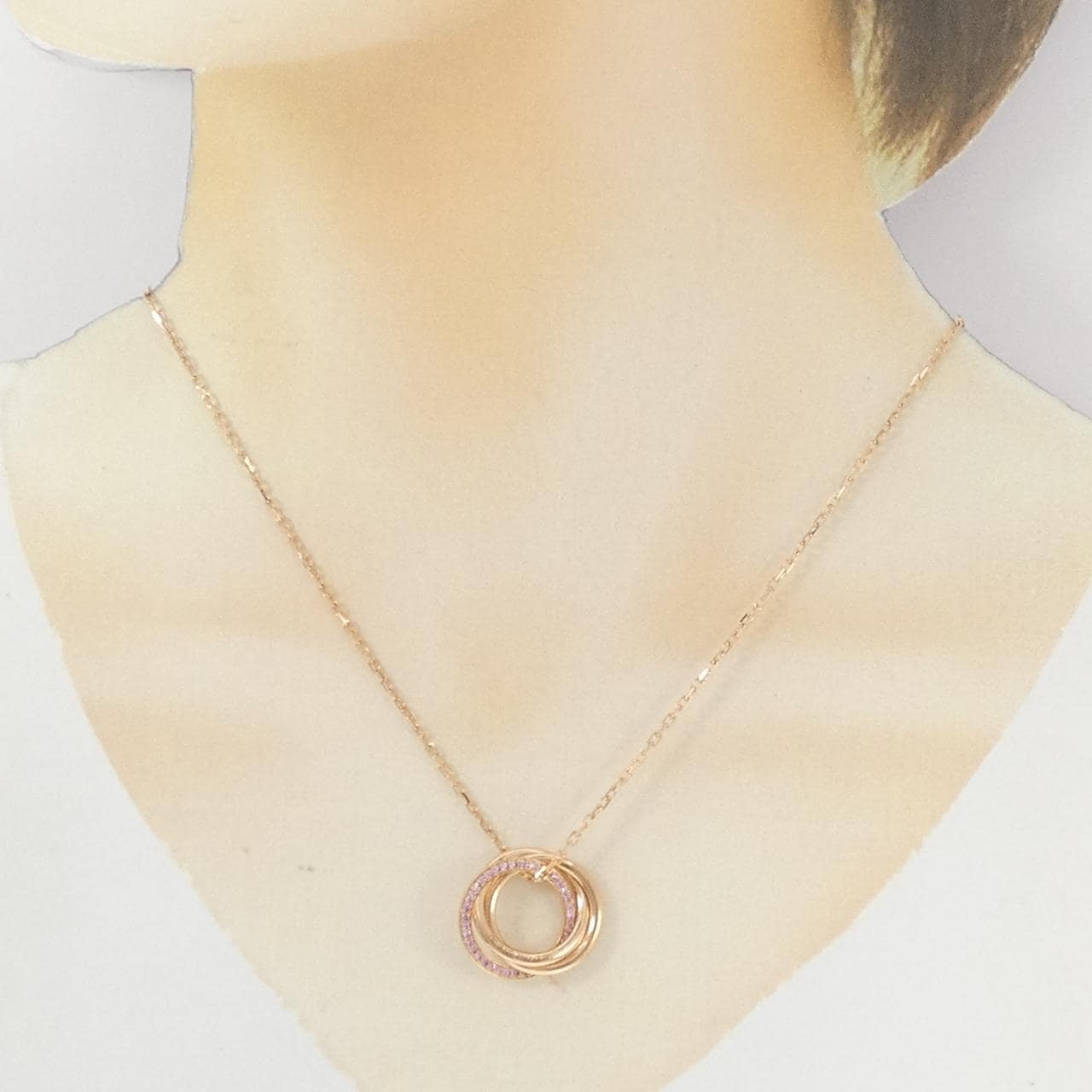 カルティエ トリニティ ネックレス