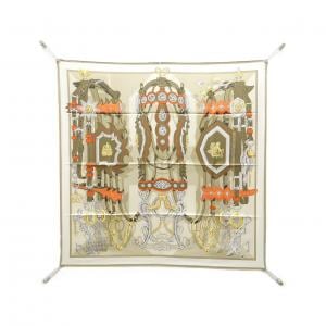 エルメス BRIDES ET DESTIN カレ 003967S スカーフ