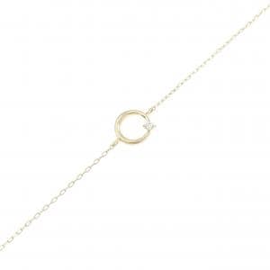 K10YG ダイヤモンド ブレスレット 0.01CT