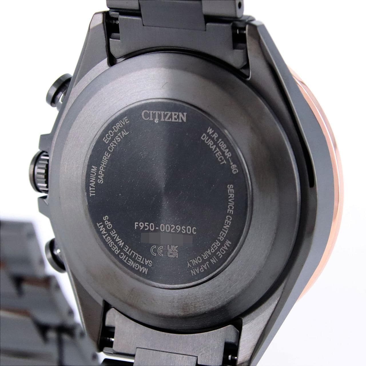 [新品] CITIZEN Atessa 衛星波 GPS 無線電手錶 F950-0029S0C/CC4074-61W TI 太陽能石英