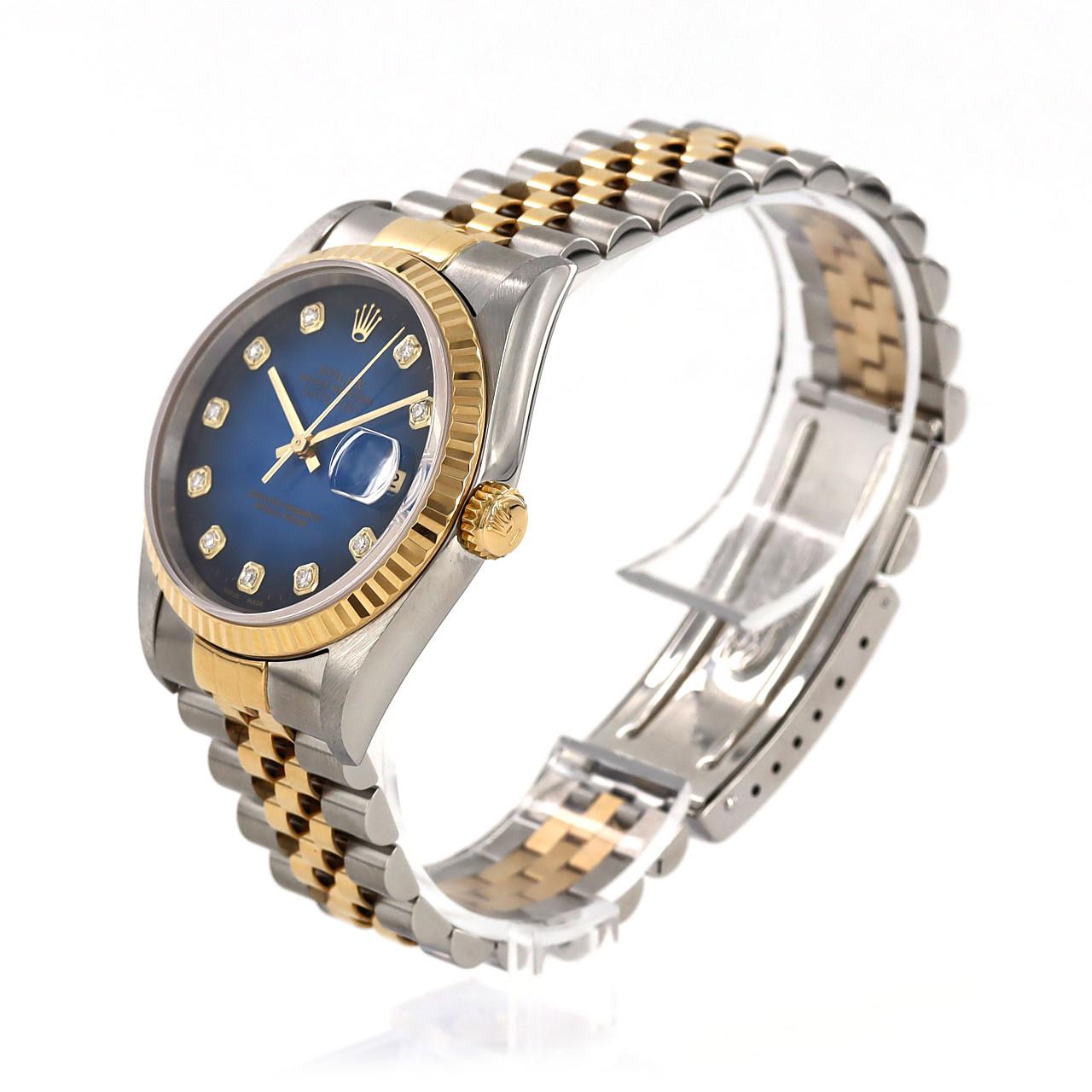 ROLEX Datejust 16233G SSxYG Automatic W number