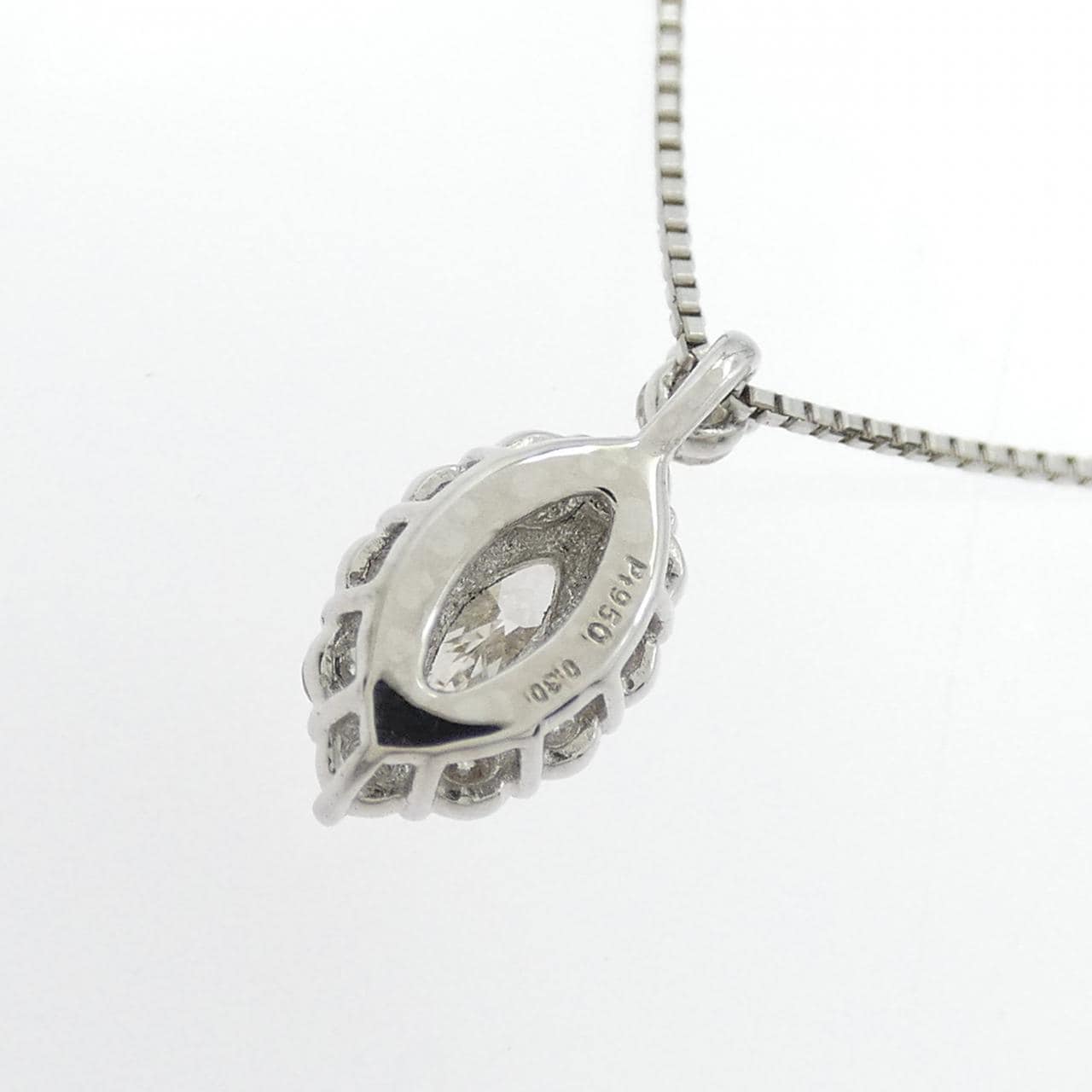 PT950/PT850 ダイヤモンド ネックレス 0.30CT