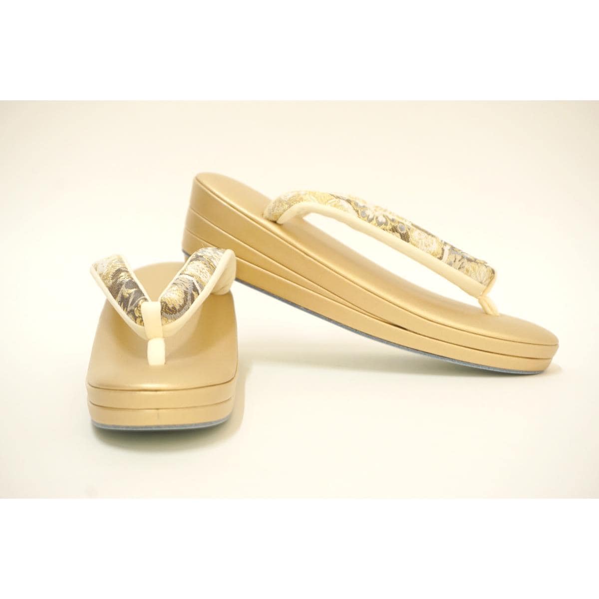 【新品】草履バッグセット　白梅　Ｆサイズ