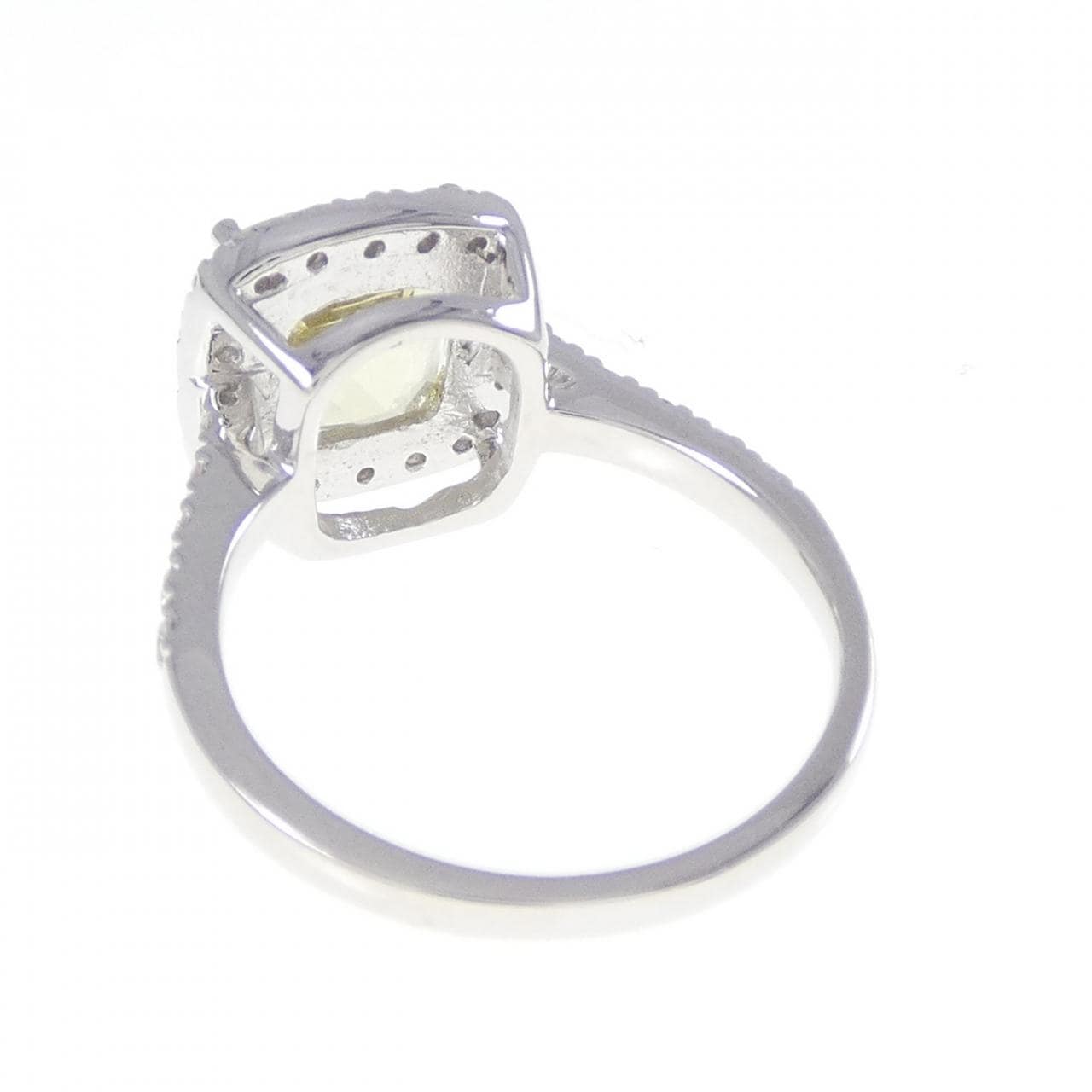 18KWG クオーツ リング