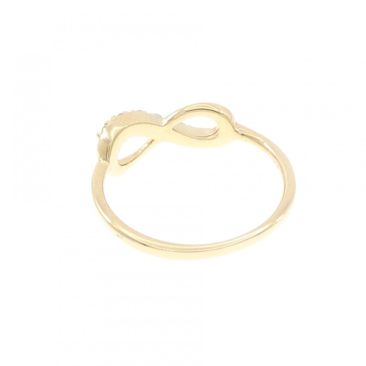 K18YG ダイヤモンド ピンキーリング 0.05CT