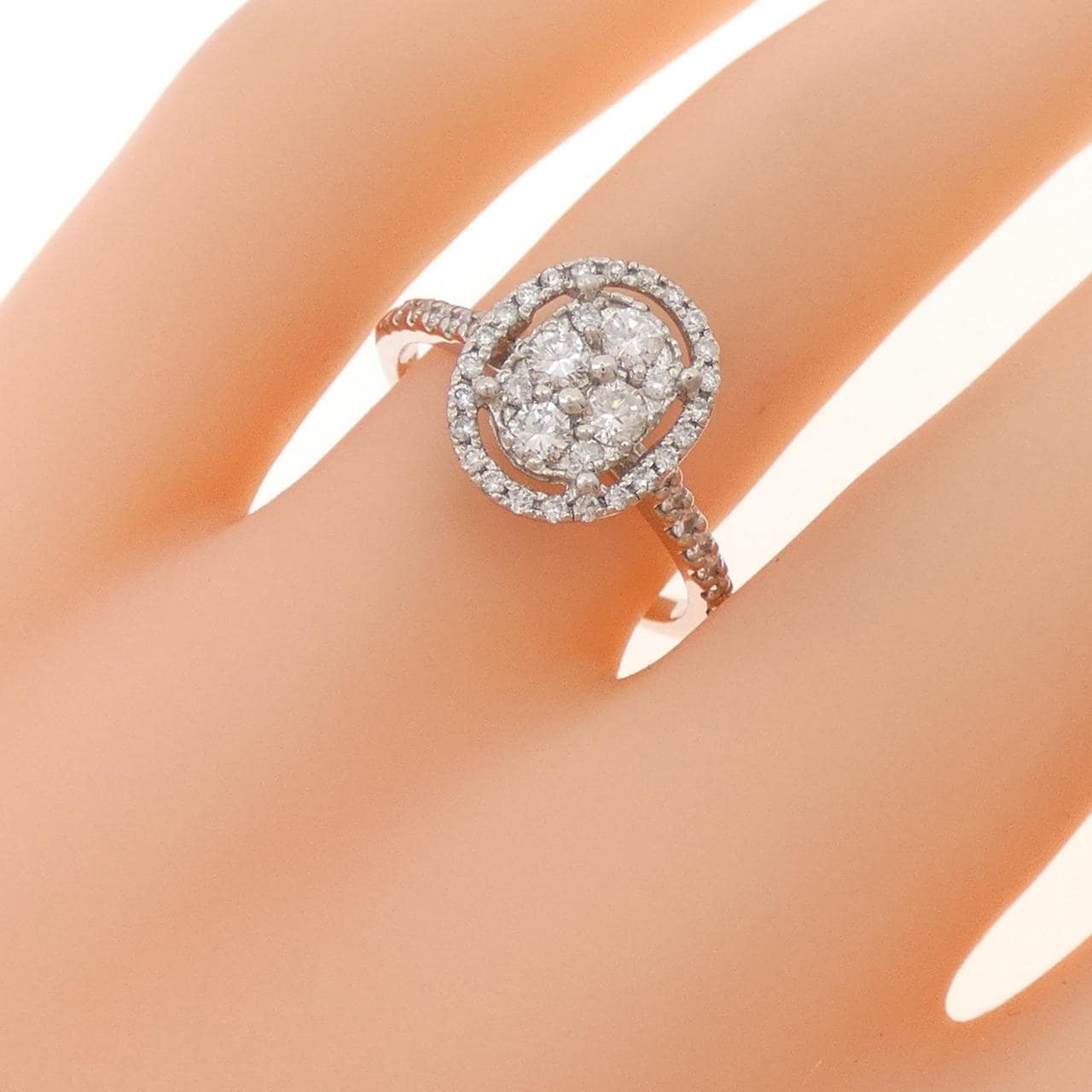 PT900 ダイヤモンド リング 0.54CT