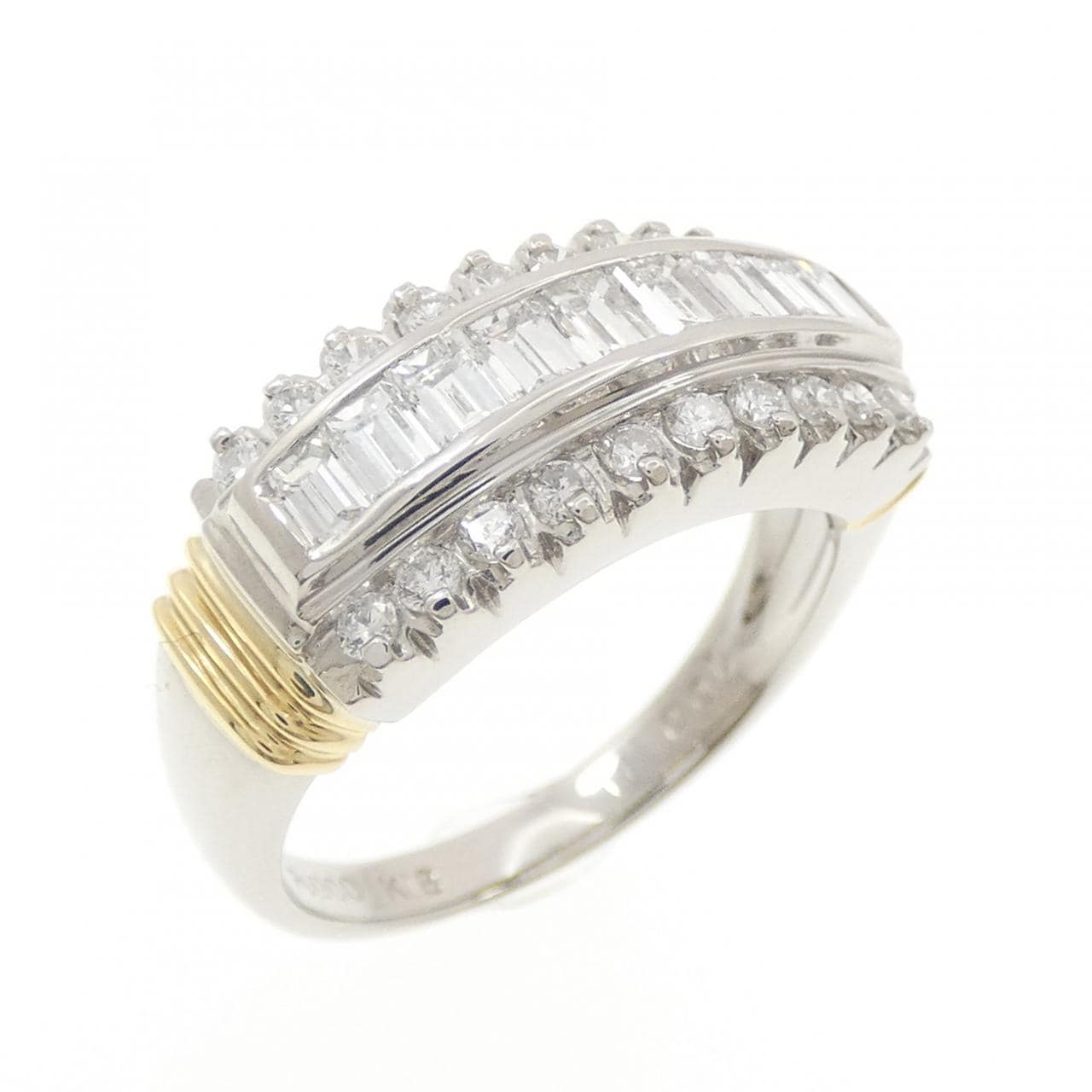 PT900/K18YG ダイヤモンド リング 1.00CT