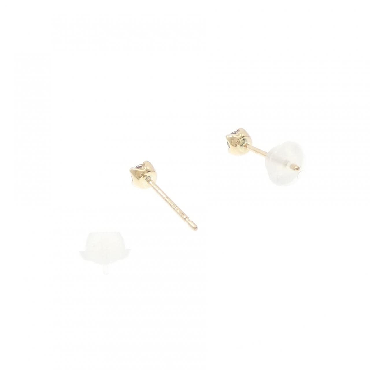 4゜C ダイヤモンド ピアス