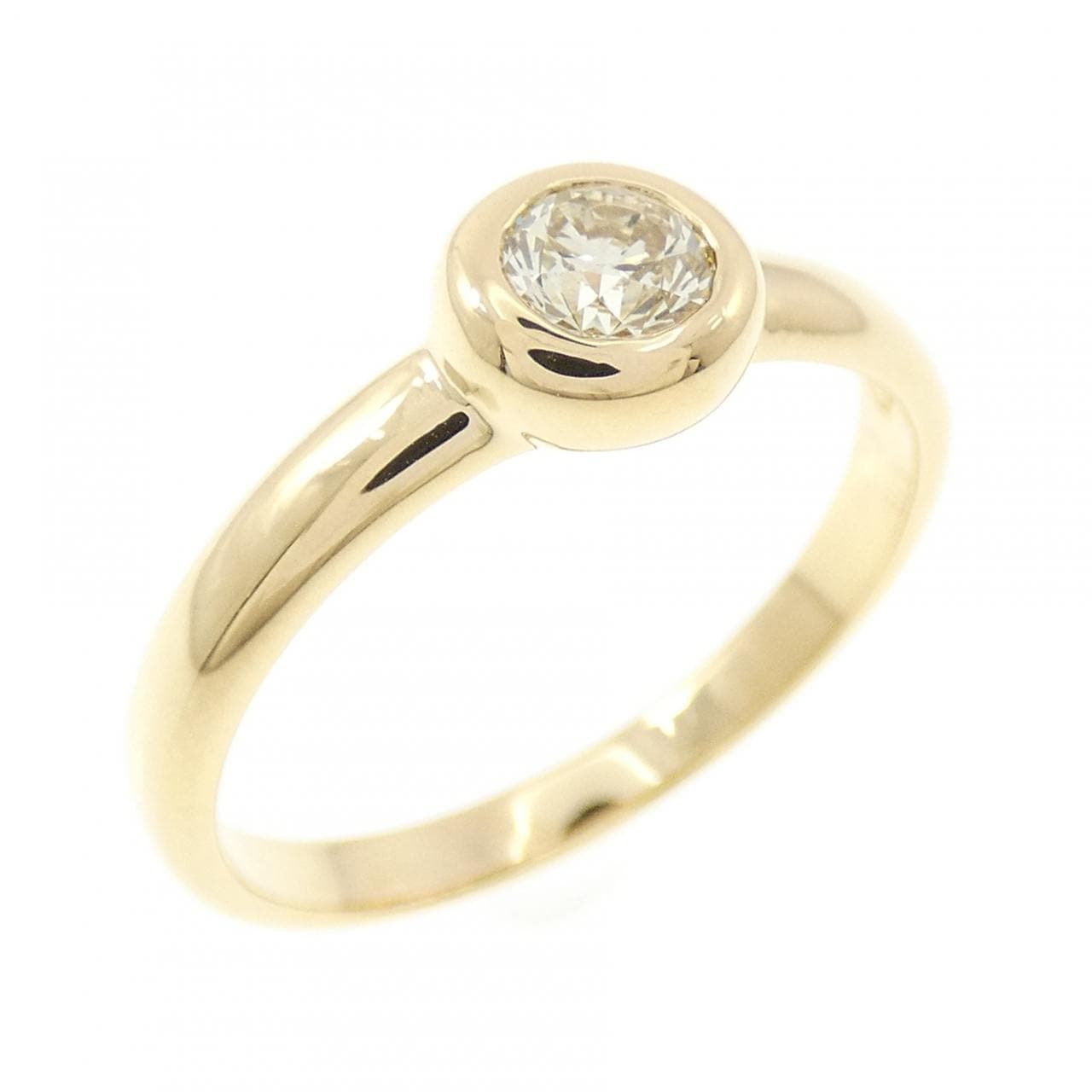 K18YG ダイヤモンド リング 0.30CT