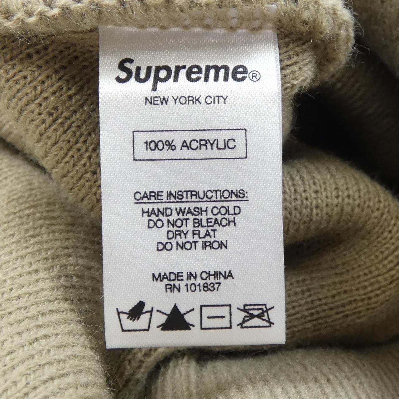 シュプリーム SUPREME ニットキャップ
