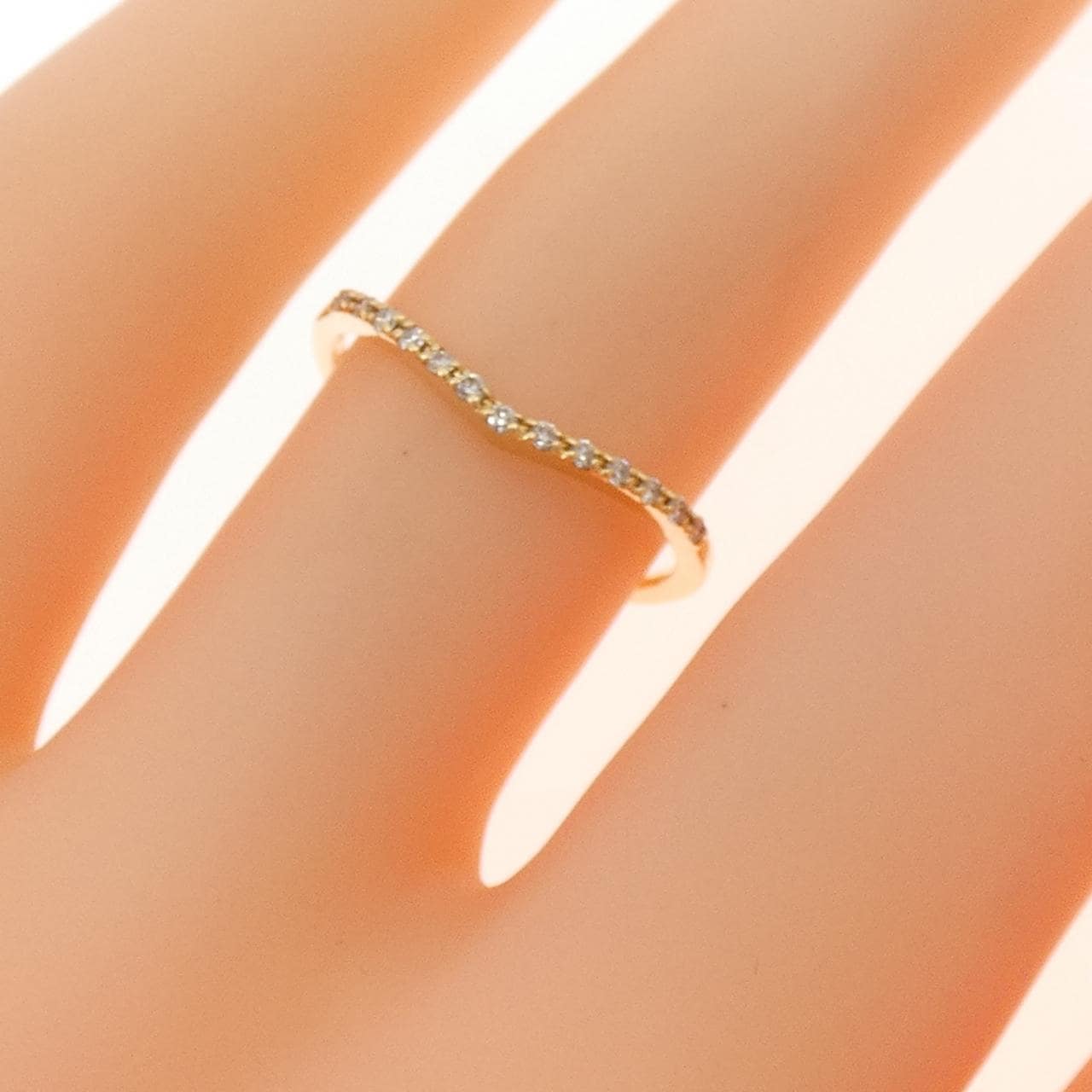 アガット ダイヤモンド リング 0.06CT
