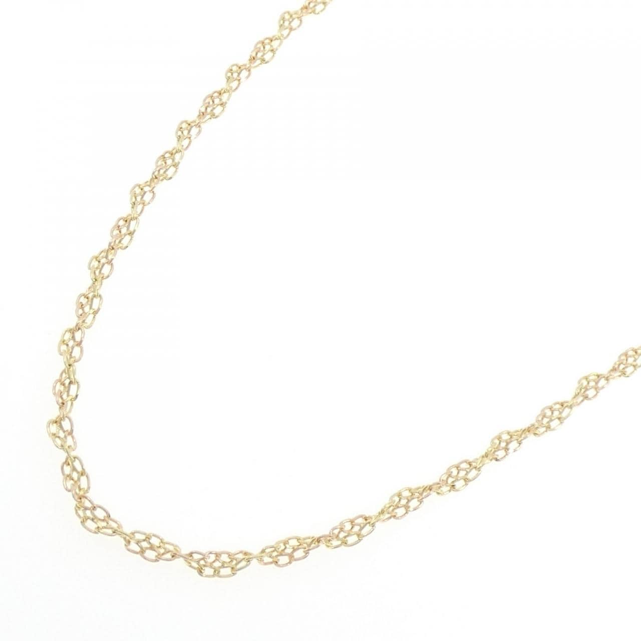 K18YG/K18PG necklace
