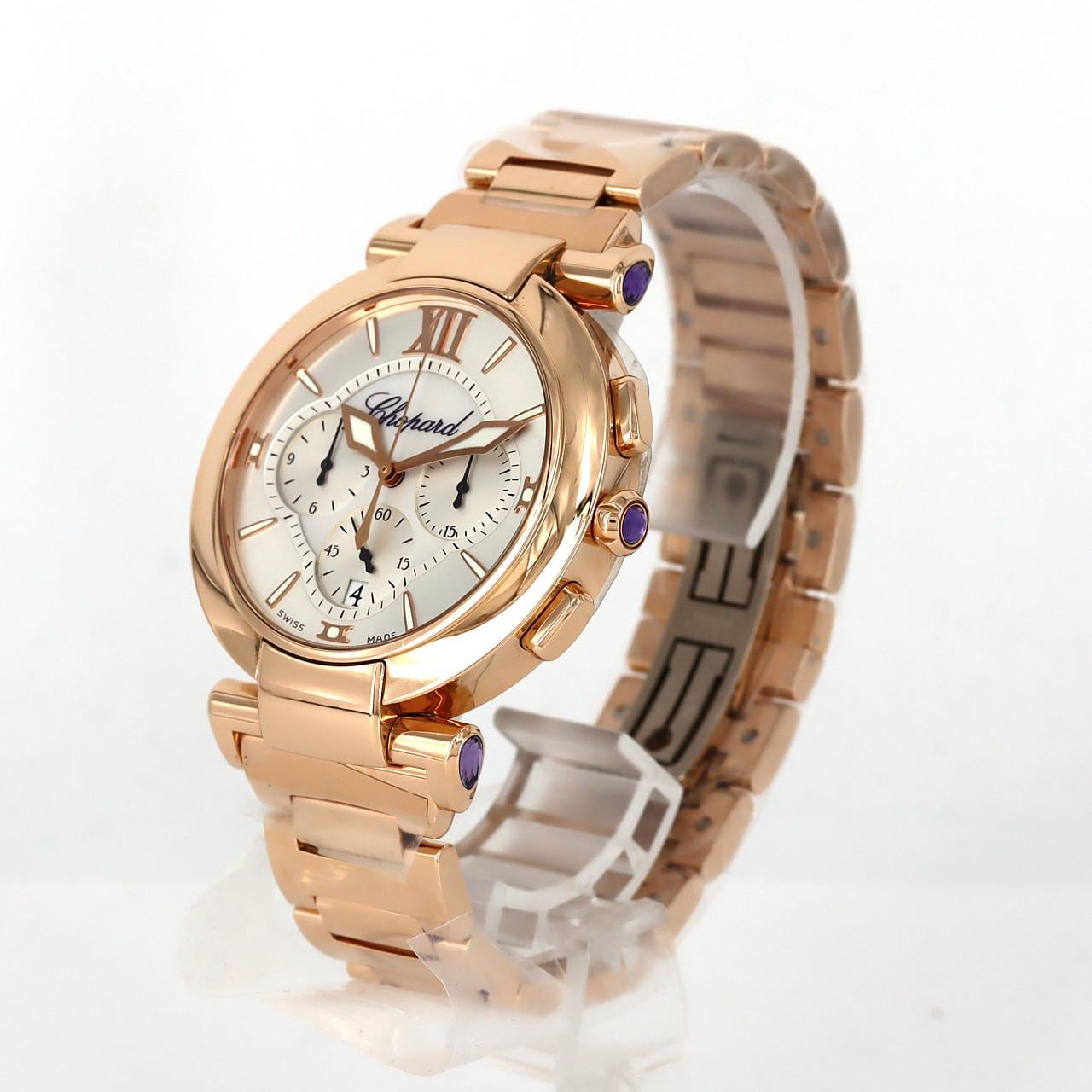 [新品產品] CHOPARD Imperiale 計時碼表 RG 384211-5002 PG/RG自動上弦