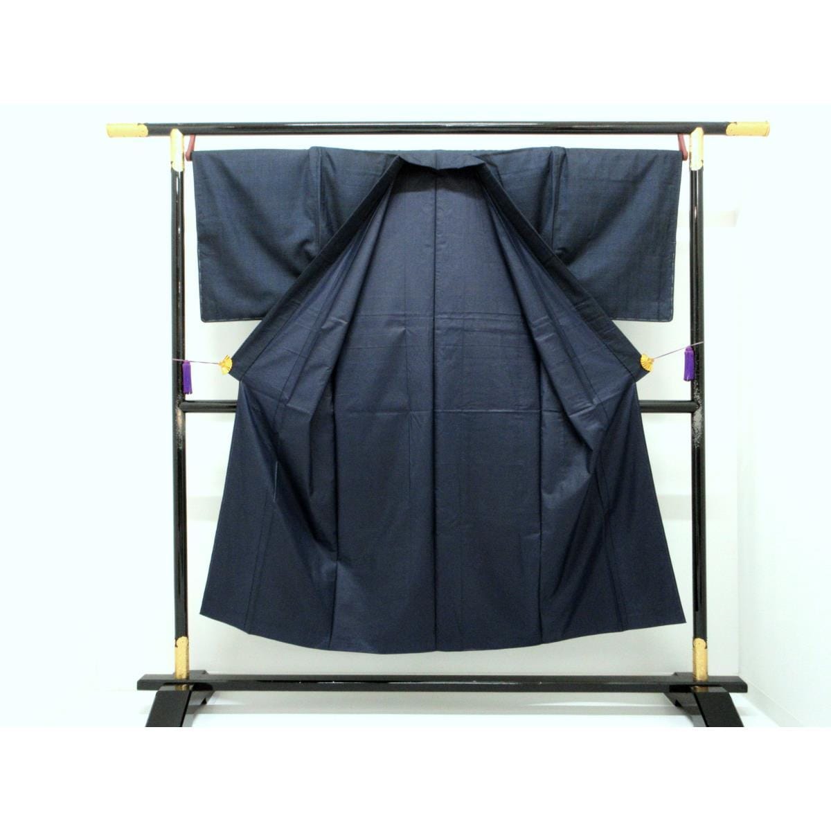 【未使用品】男物　１００山　きもの羽織２点セット【大島紬】