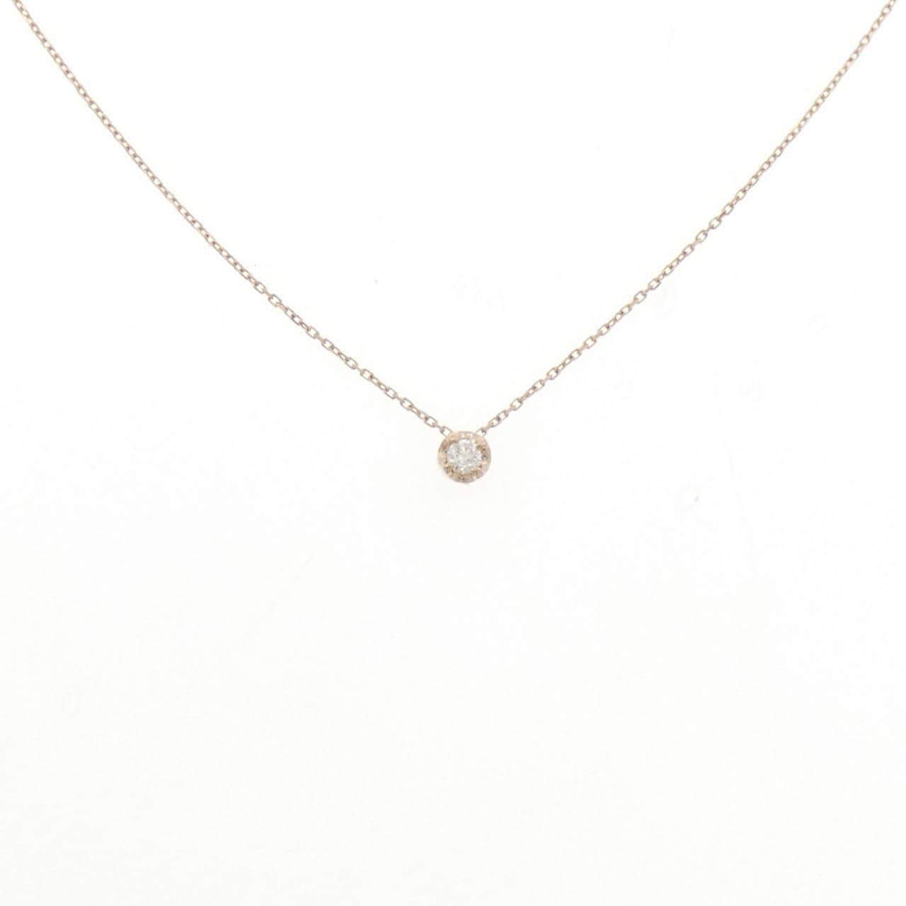 クミキョク ダイヤモンド ネックレス 0.03CT