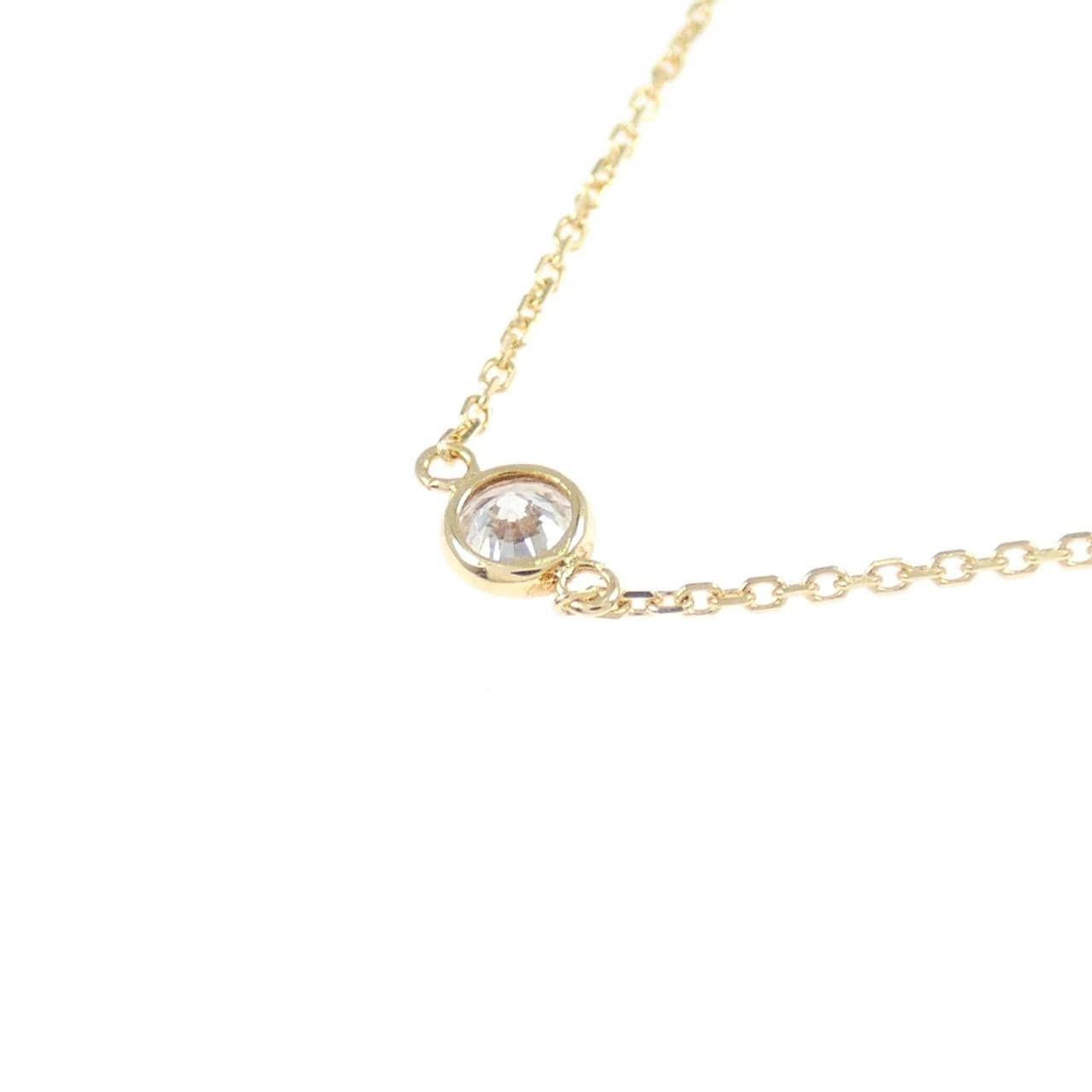 K18YG ダイヤモンド ネックレス 0.50CT