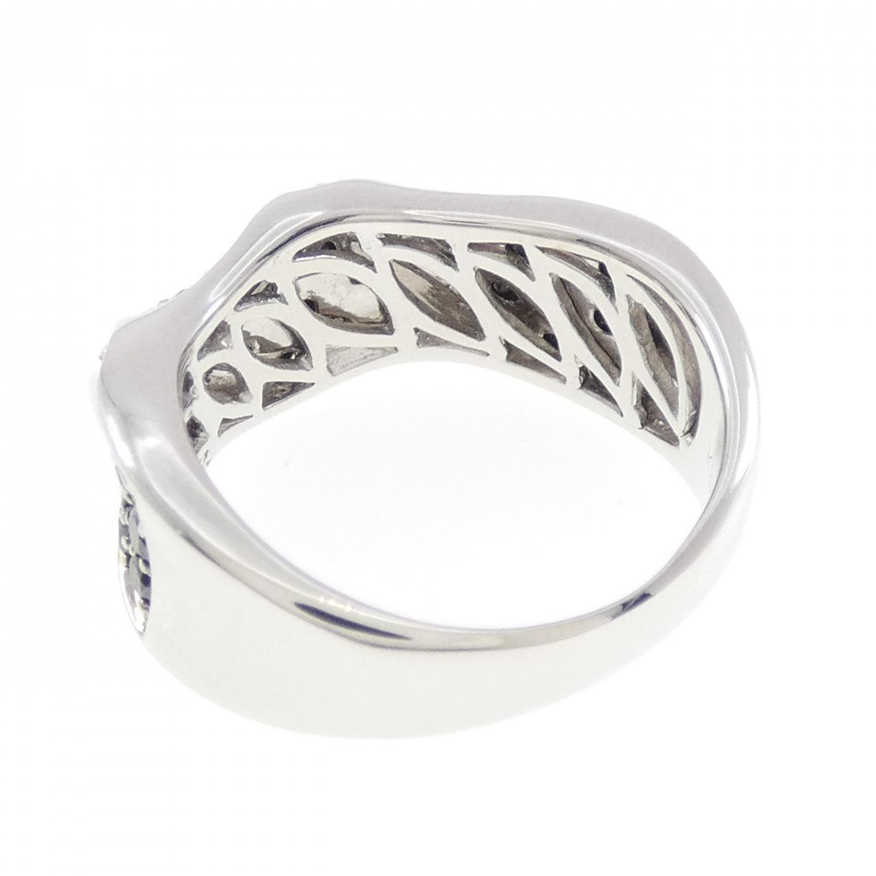 K18WG/K18BG ダイヤモンド リング 1.00CT