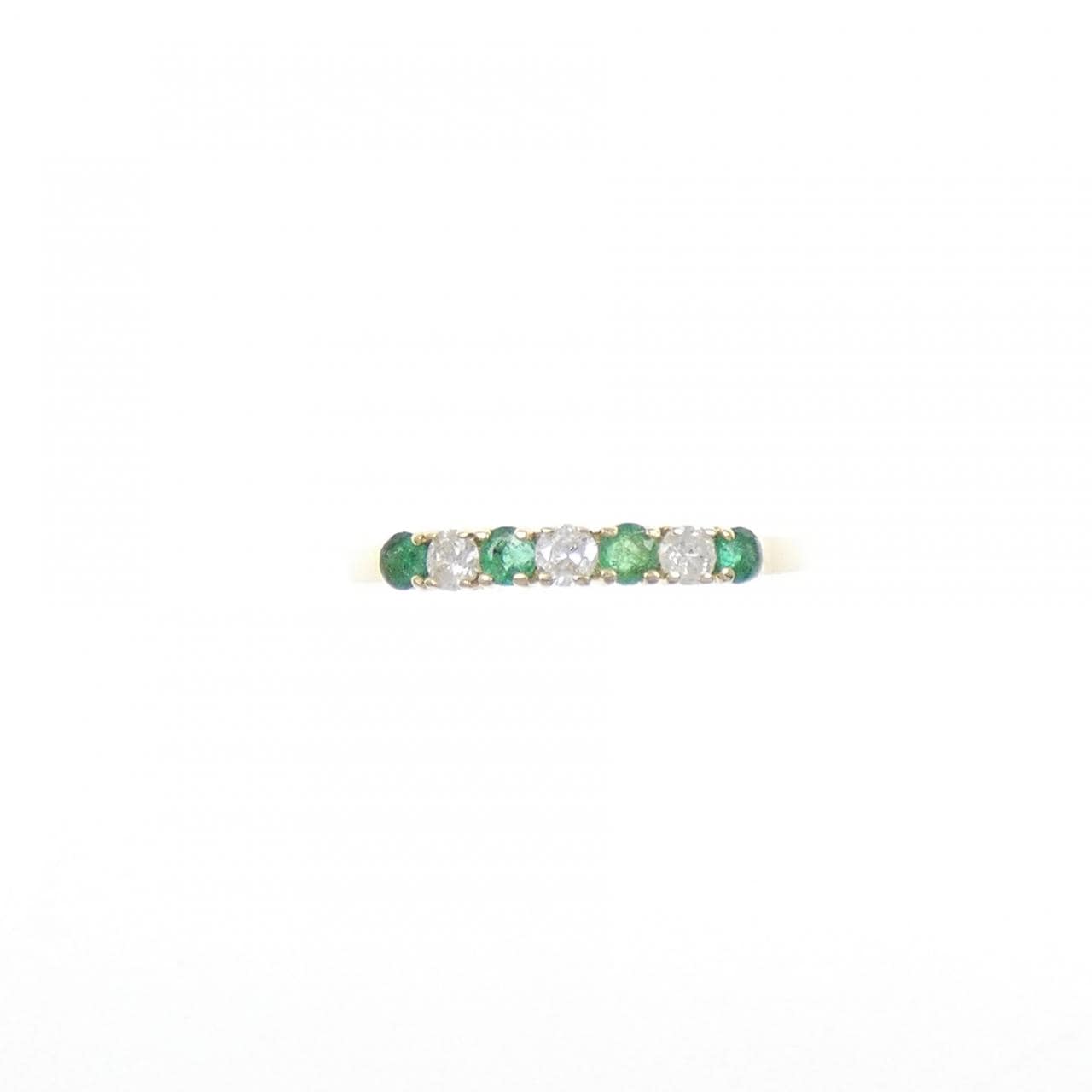 585YG エメラルド リング