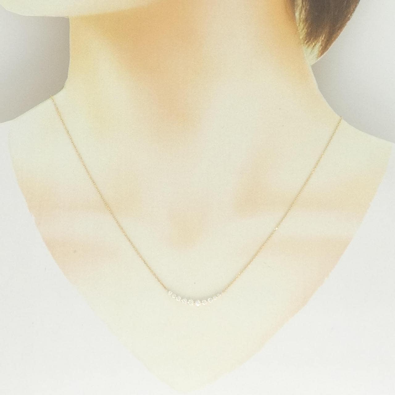 ヴァンドーム ダイヤモンド ネックレス 0.30CT