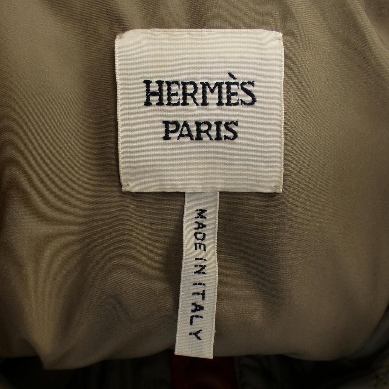 エルメス HERMES レザーコート