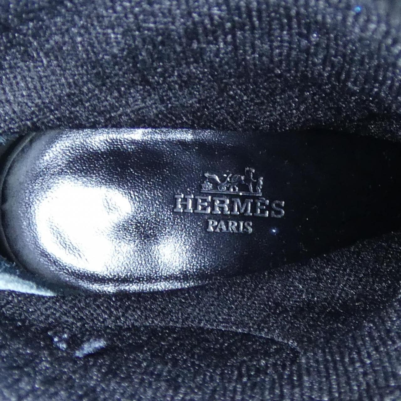 エルメス HERMES フォンテーヌ FONTAINE エクスリブリス/クリック･ セ･ヌエ 222097Z ロングブーツ