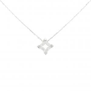 750WG ダイヤモンド ネックレス 0.13CT