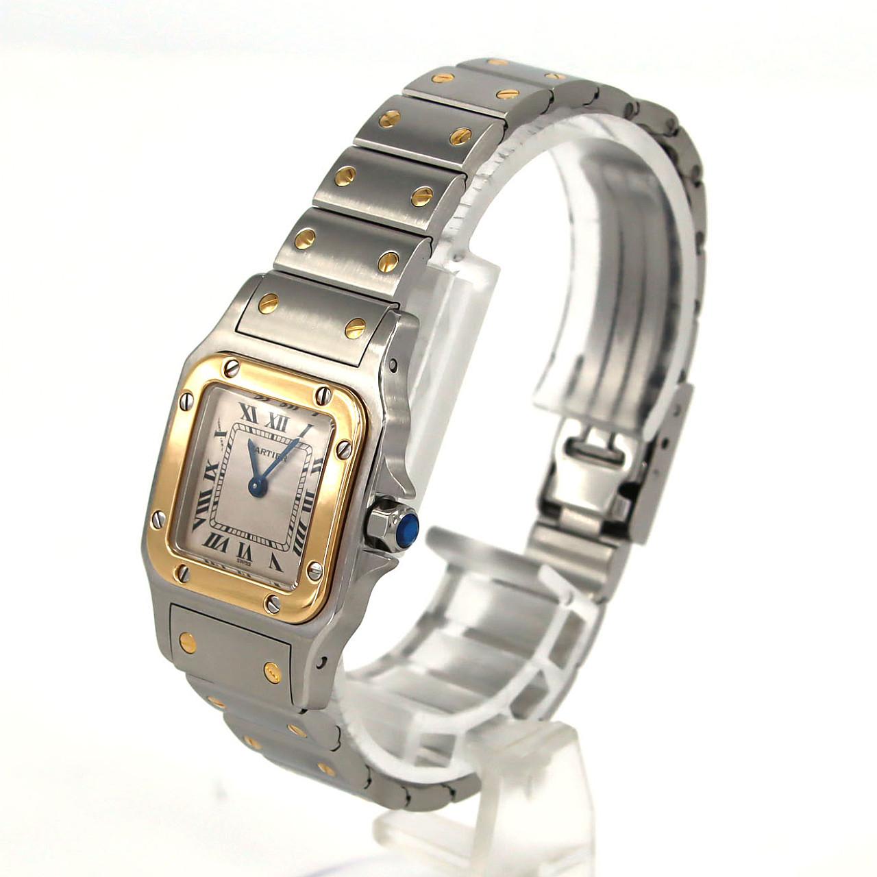 カルティエ サントスガルベSM コンビ W20012C4 SSxYG クォーツ