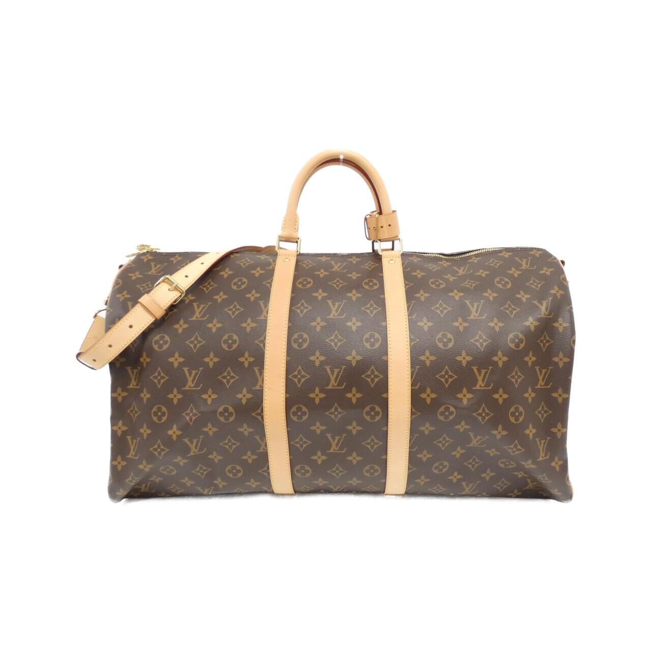 LOUIS VUITTON Monogram Keepall Bandouliere 55cm M41414 Boston Bag