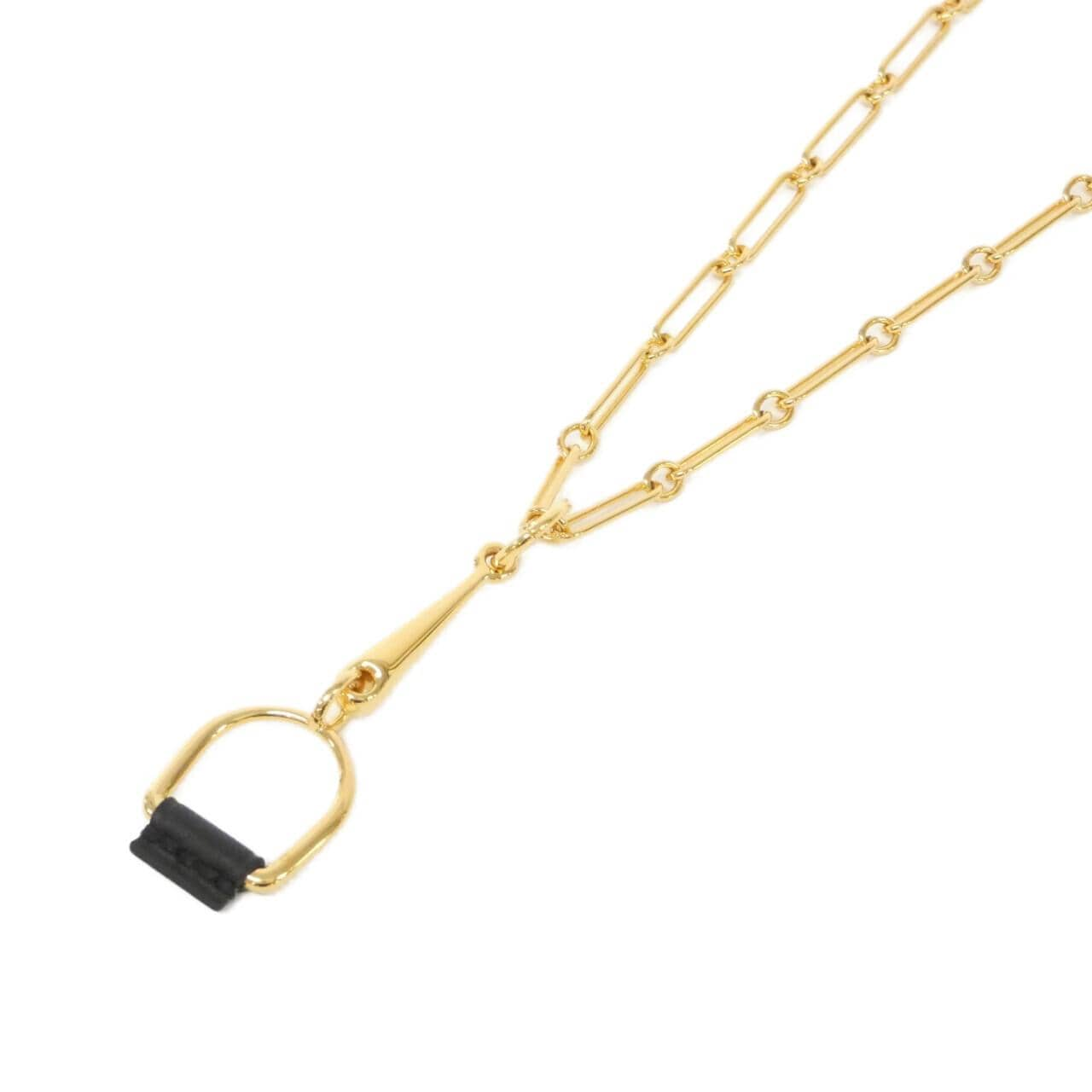 HERMES Heritage Equestre PM 071714F Necklace