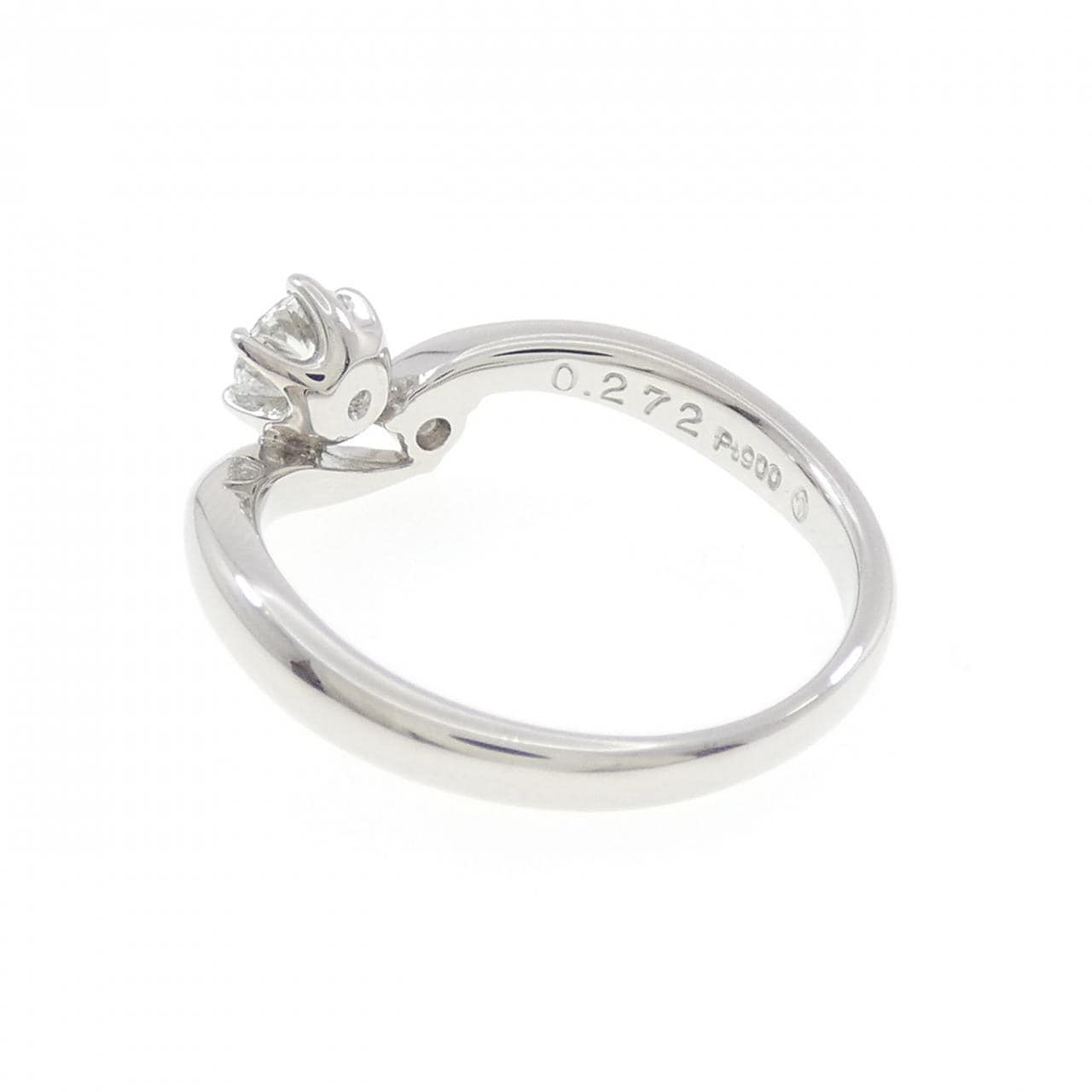 PT900 ダイヤモンド リング 0.272CT E VS2 VG