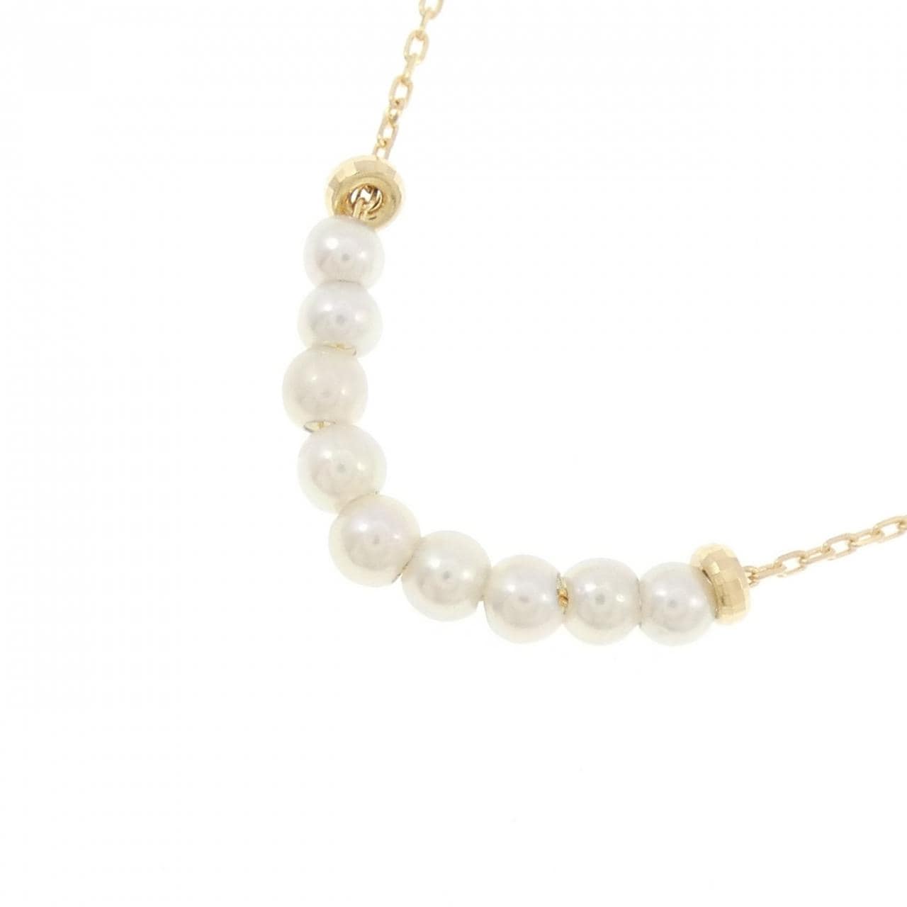 K18YG アコヤパール ネックレス