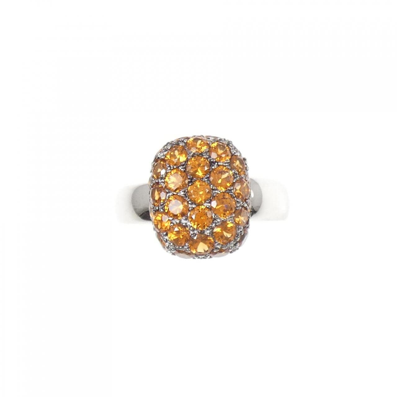 750WG/750BG ガーネット リング 2.32CT