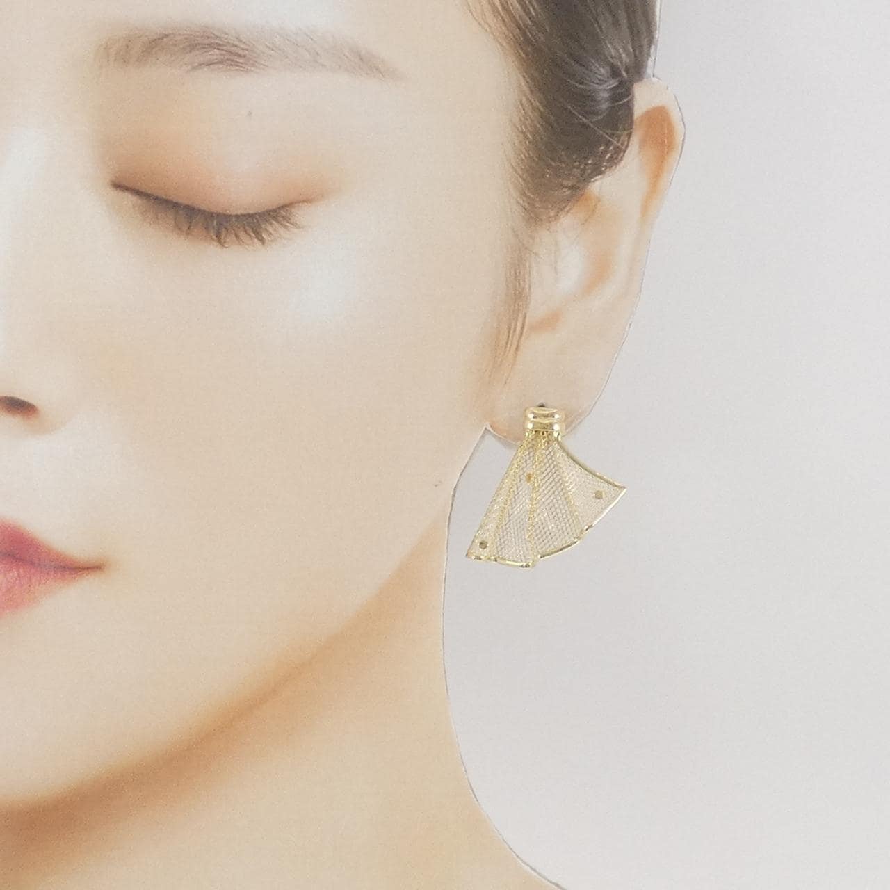 750YG/K18YG ピアス