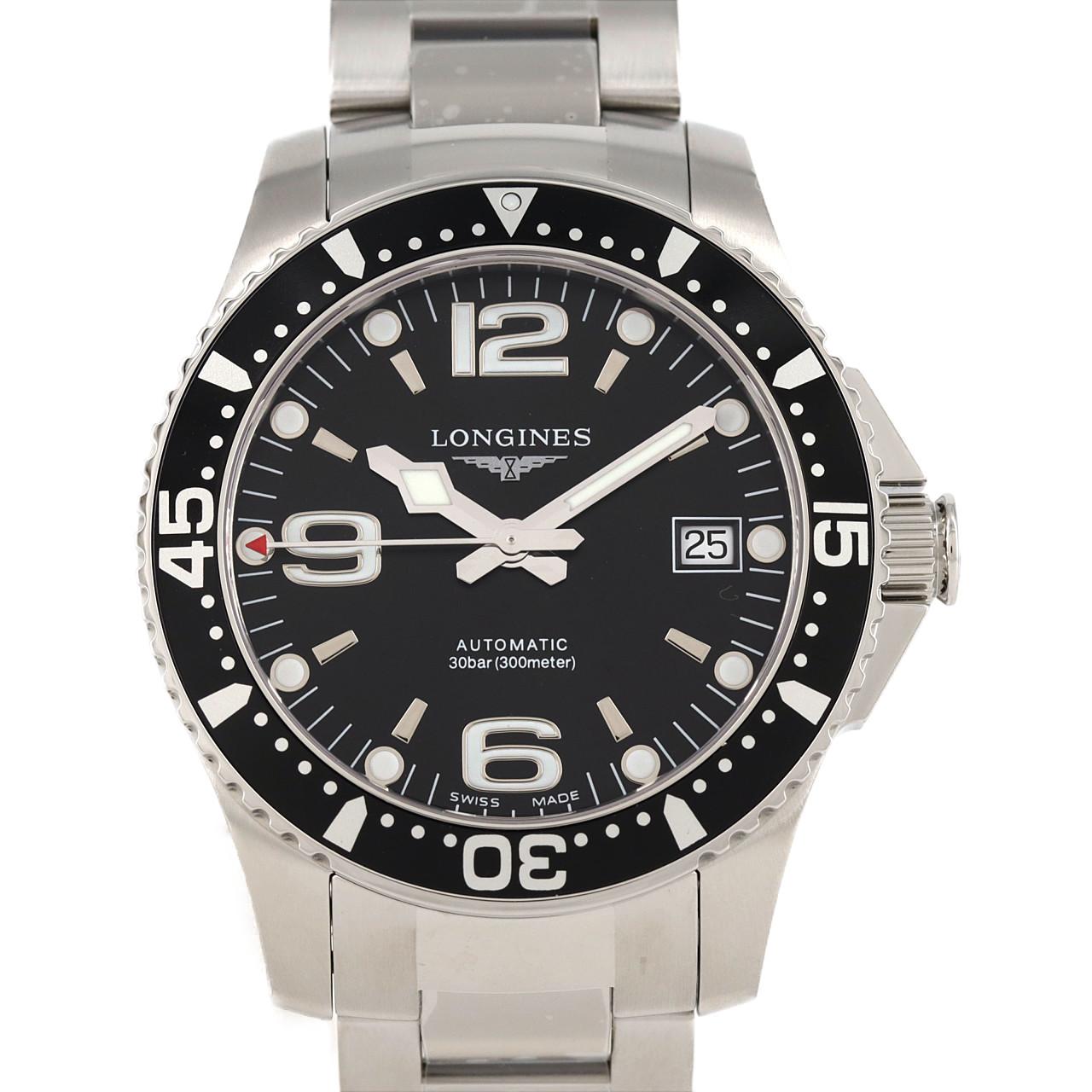 ロンジン LONGINES ハイドロ コンクエスト 腕時計 ステンレス