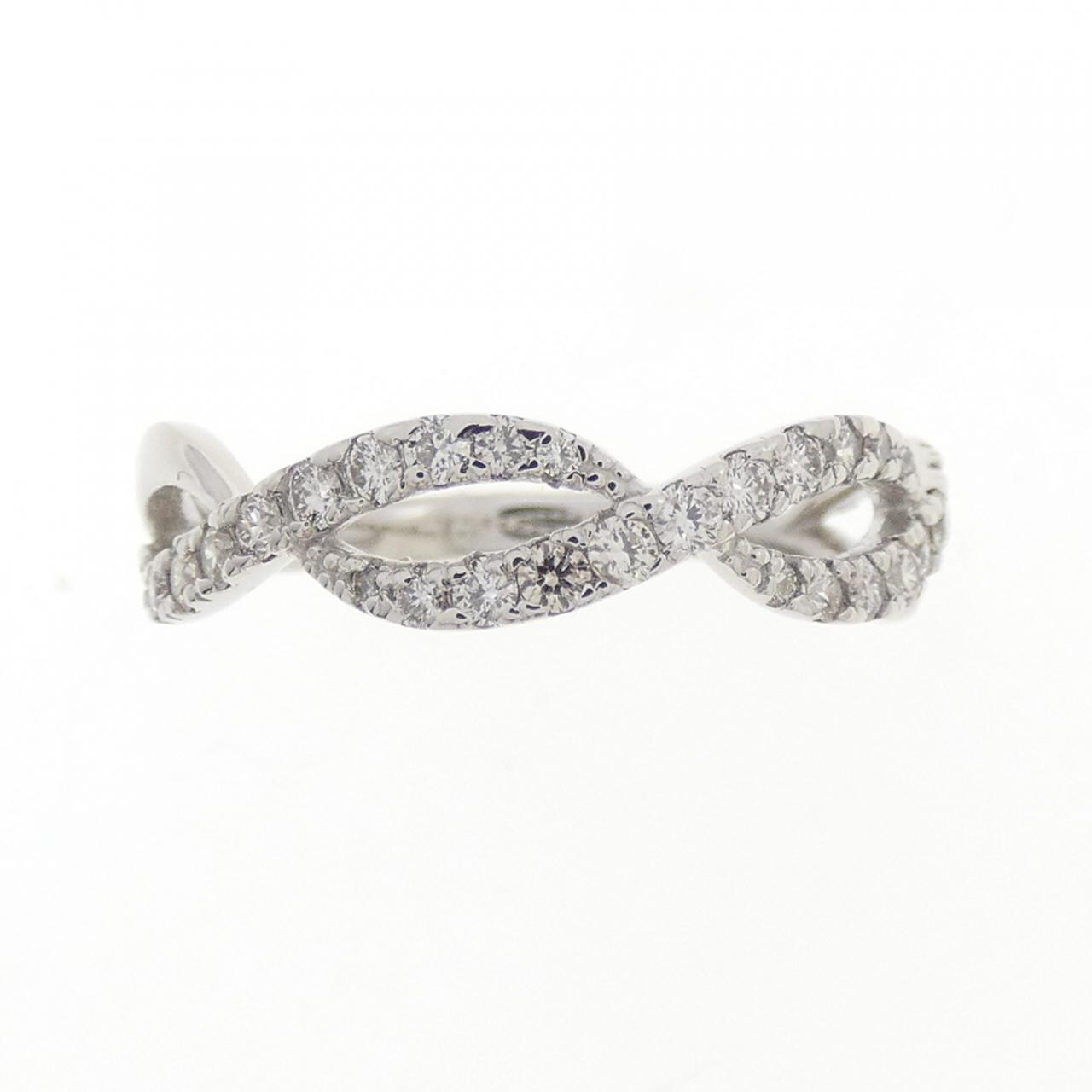 【新品】PT950 ダイヤモンド リング 0.35CT