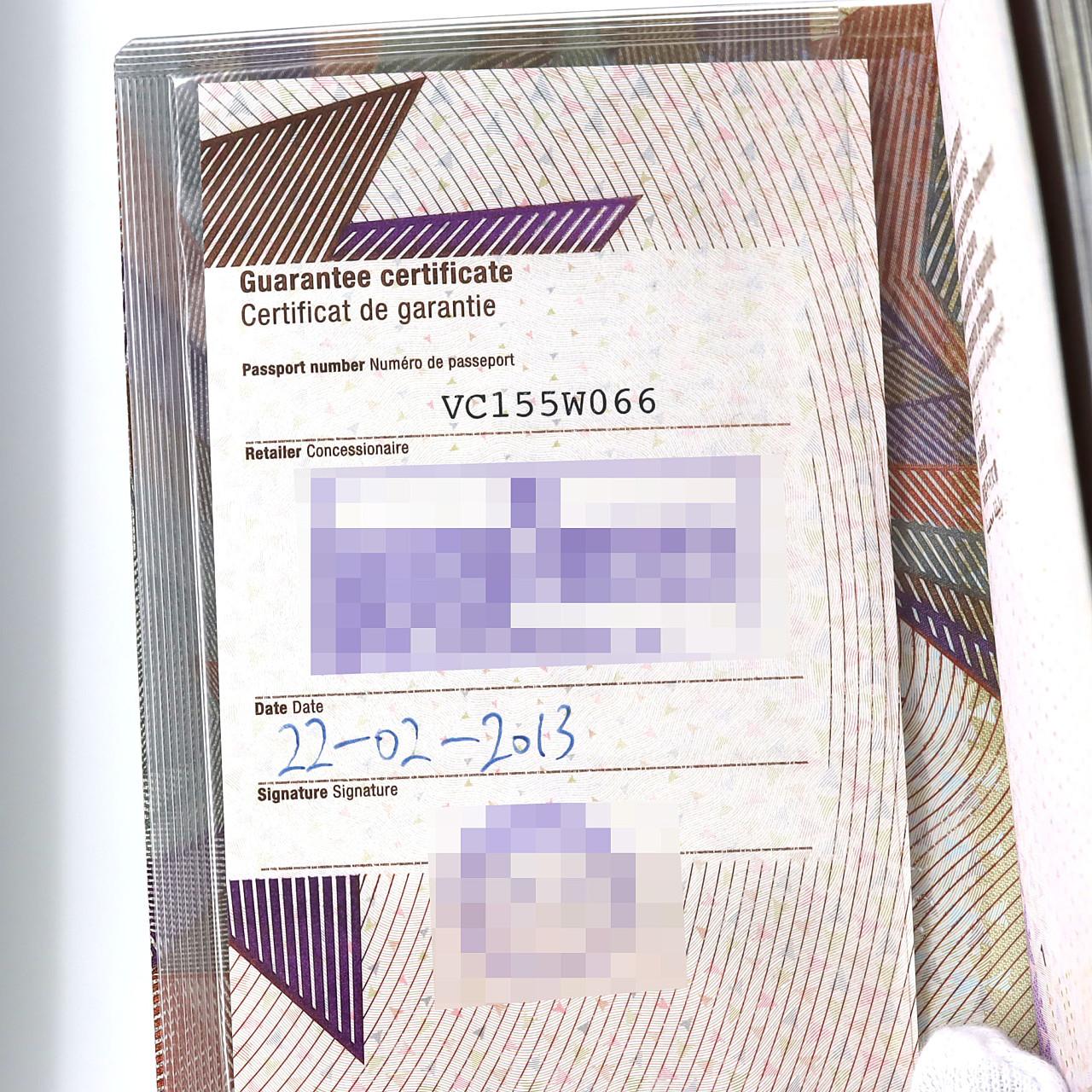 ヴァシュロン･コンスタンタン トラディショナル WG･インデックスD 25155/000G-9584 WG クォーツ