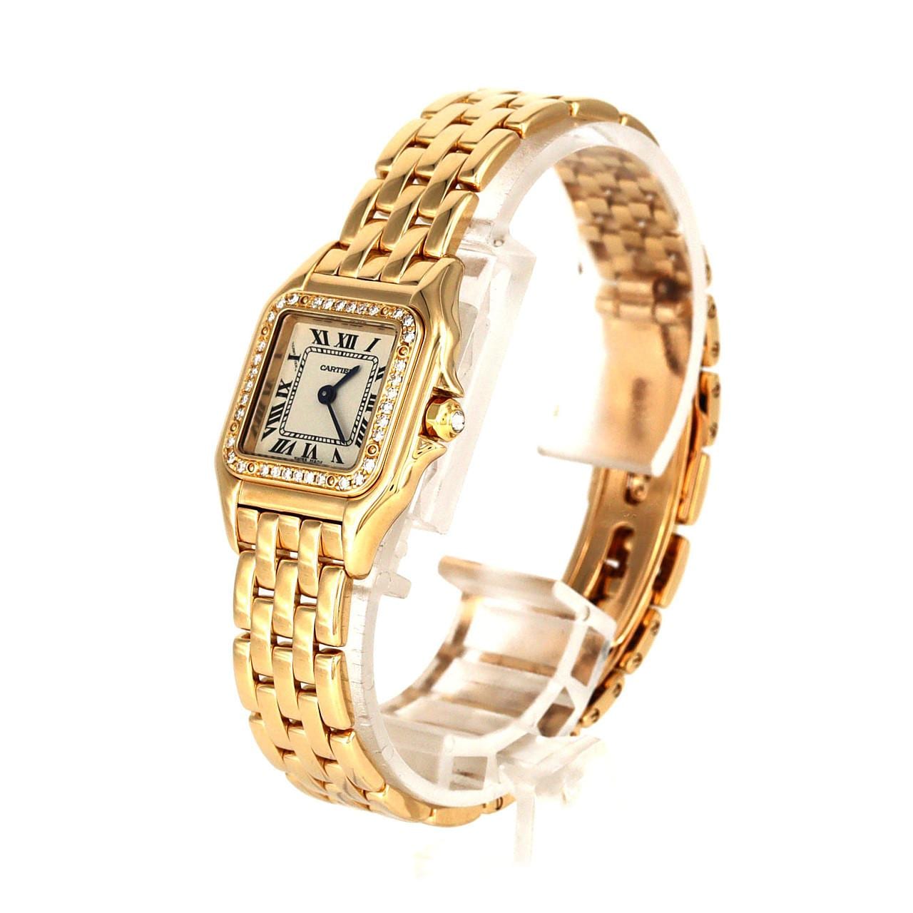 カルティエ パンテールSM YG/D WF3070B9 YG クォーツ