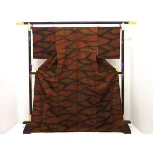 【未使用品】小紋　身幅Ｌ寸