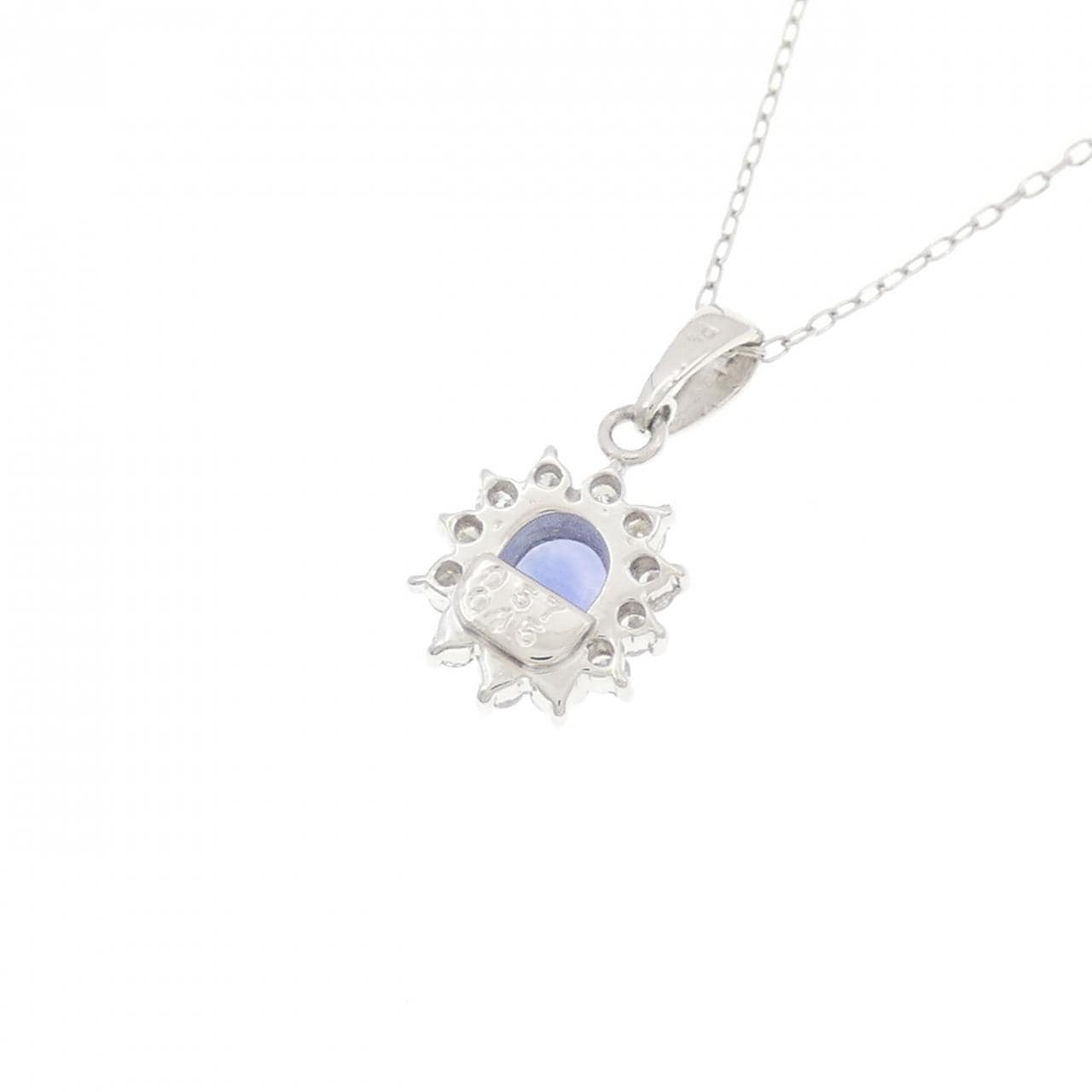 PT/PT850 サファイヤ ネックレス 0.57CT