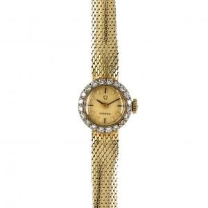 オメガ ラウンドケース YG/D YG 手巻