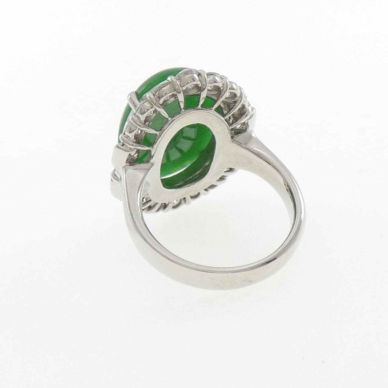 PT900 ヒスイ リング 10.750CT