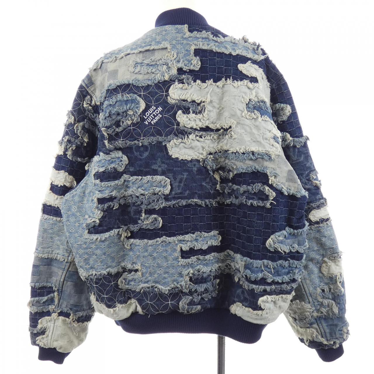 ルイヴィトン LOUIS VUITTON NIGO パッチワークデニム ボンバージャケット HTA82WYTG デニムジャケット