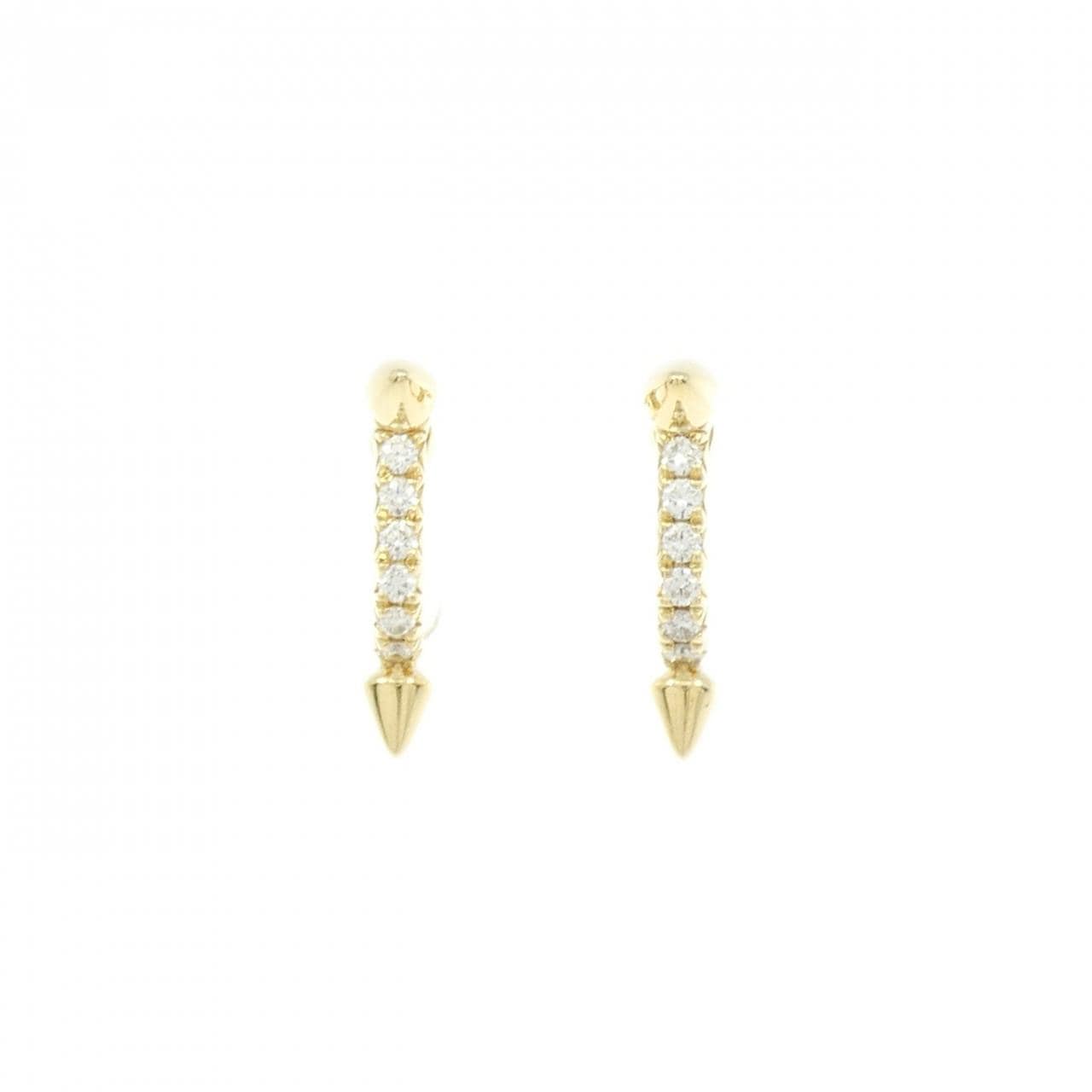 ティファニー タイタン ピアス 0.19CT