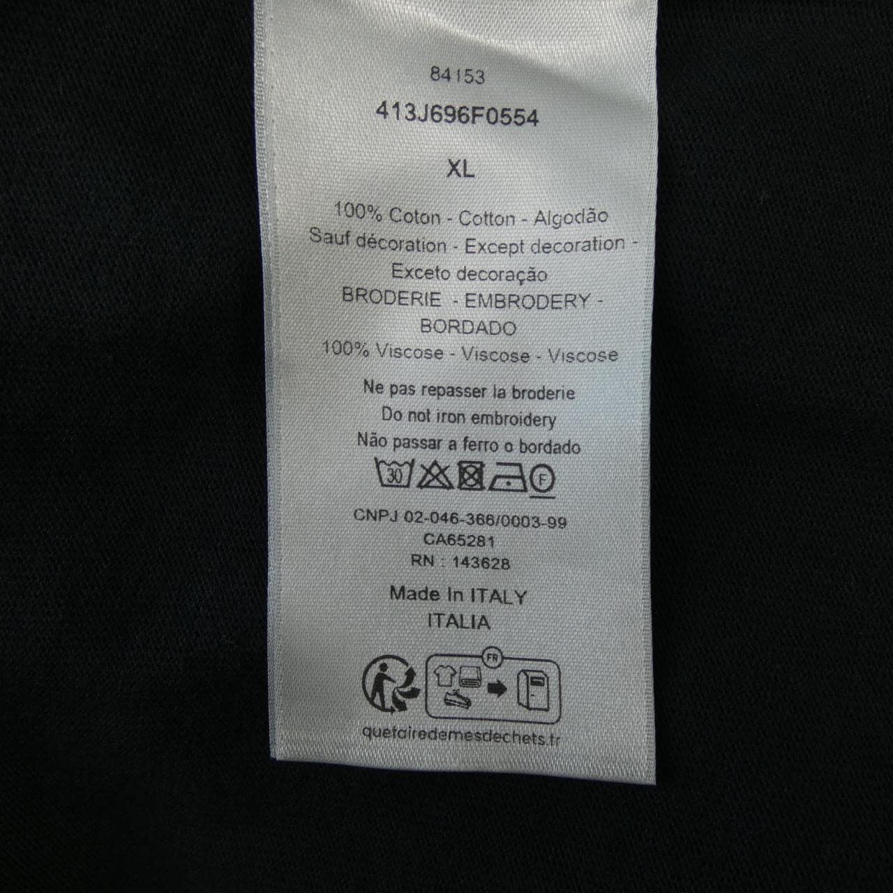 ディオール DIOR 413J696F0554 Tシャツ